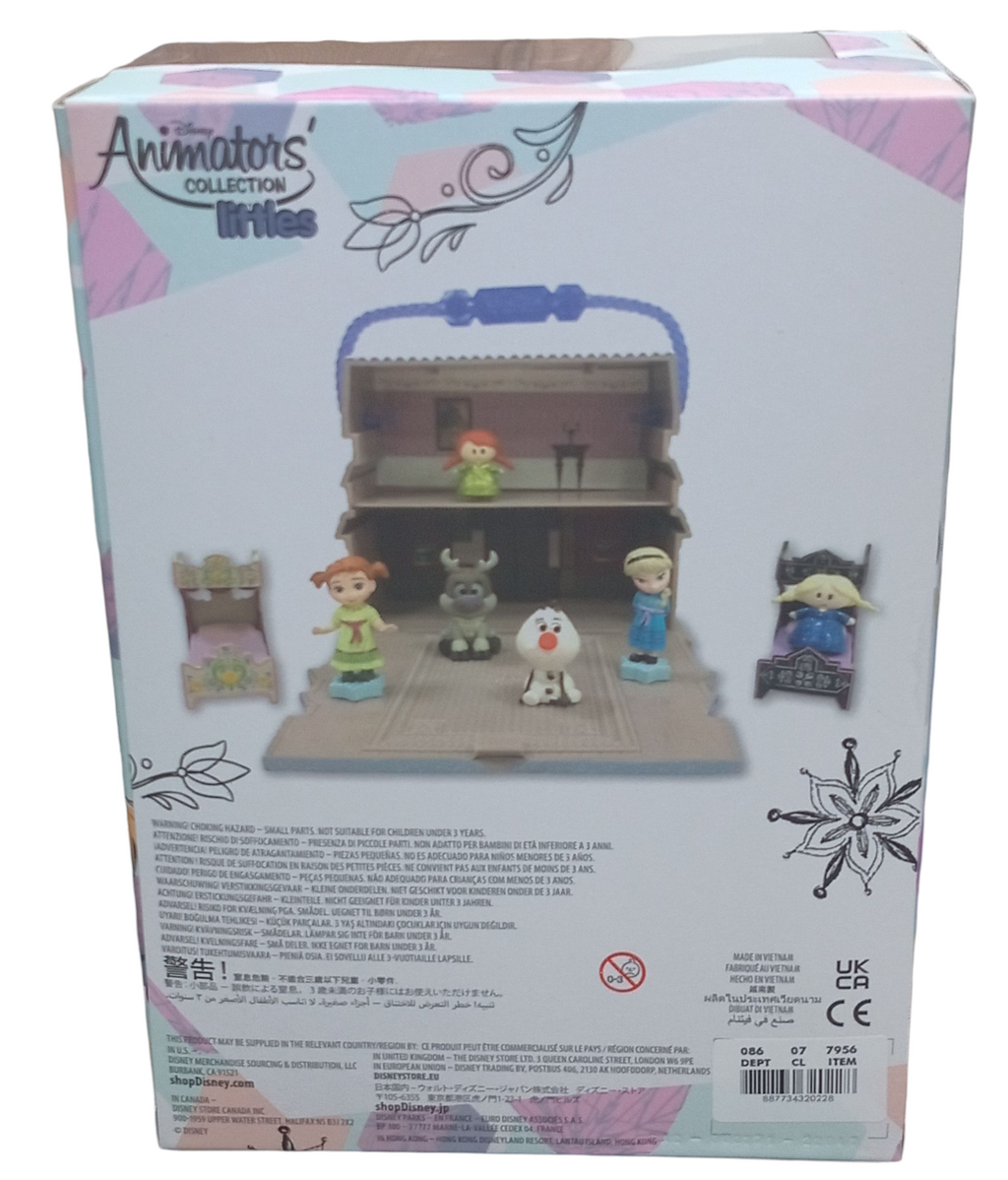 Disney Animators Collection Littles Frozen Arendelle Castle Playset & Figures image 2