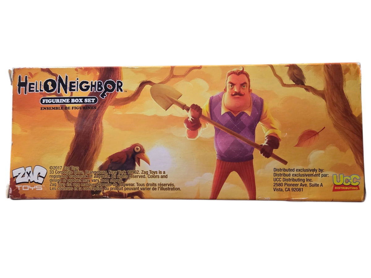Zag Toys Hello Neighbor Action Figure 3 Piece Figurine Box Set #00544 image 2