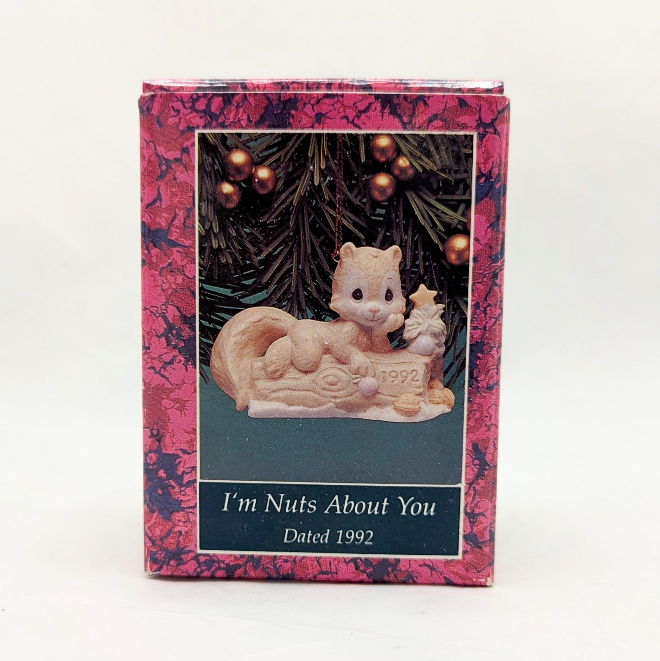 1992 Precious Moments I'm Nuts About You Ornament 520411