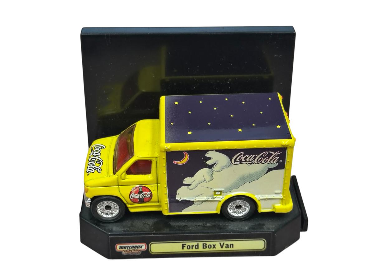 2000 Matchbox Coca Cola Polar Bear Fantasy Edition Ford Box Van 1:64