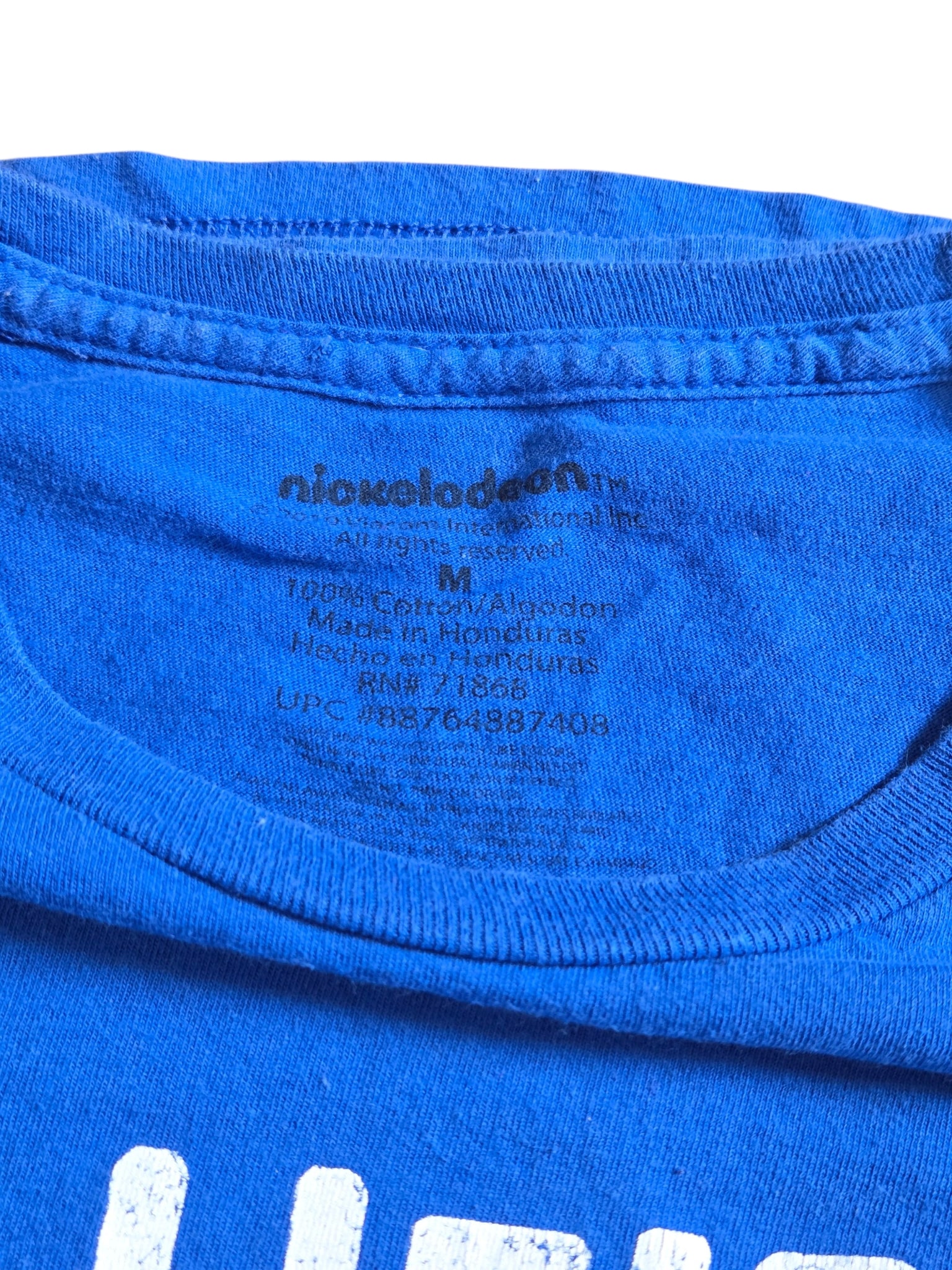 Nickelodeon Rugrats Chuckie We're Doomed Blue Graphic T-Shirt Size Medium image 3