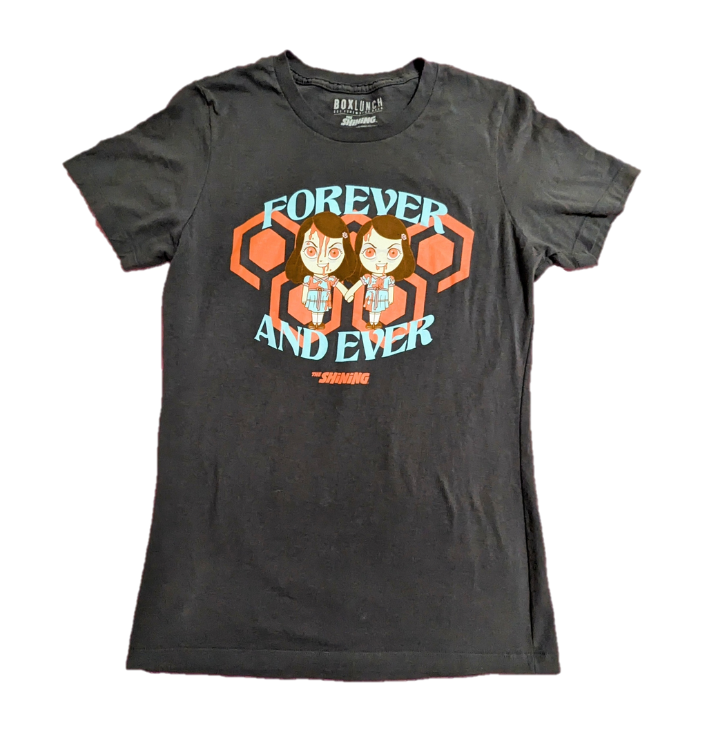 Boxlunch The Shining Forever And Ever Grady Twins Women's Grey T-Shirt Size M