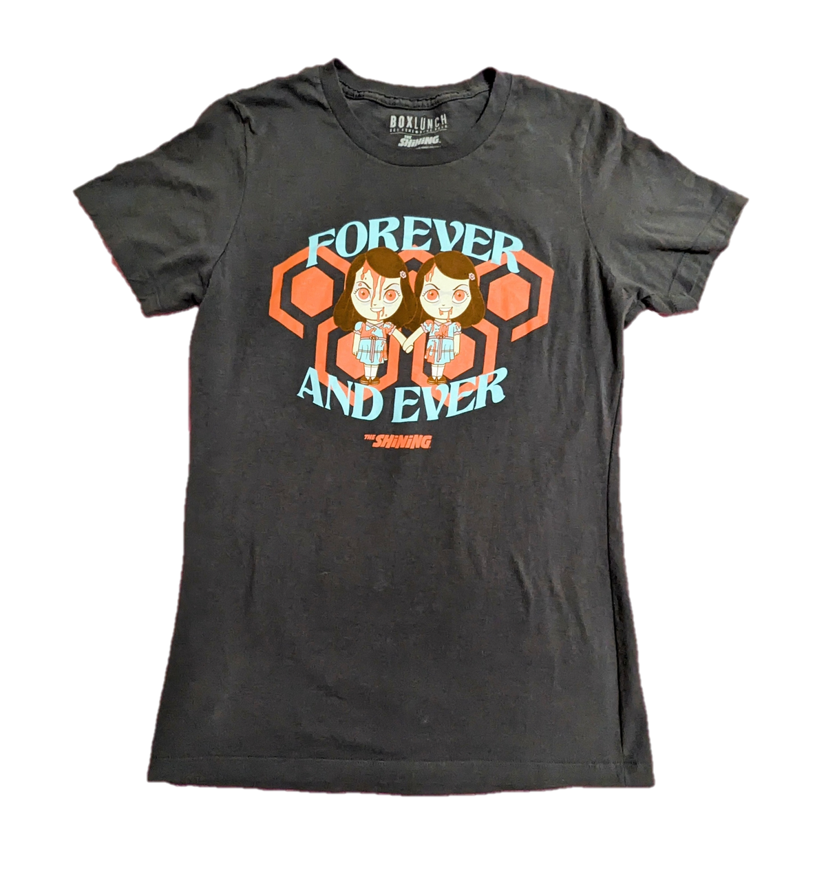 Boxlunch The Shining Forever And Ever Grady Twins Women's Grey T-Shirt Size M