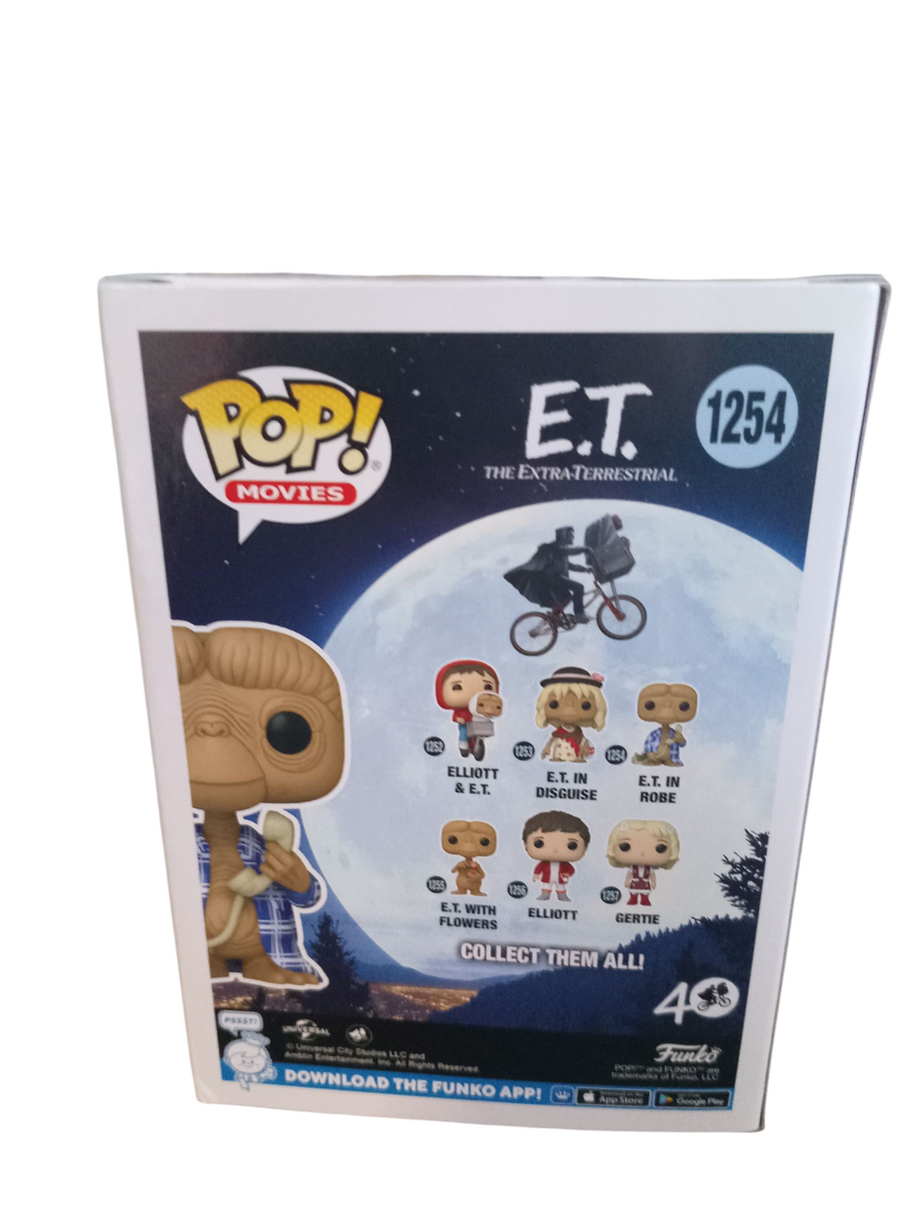 Funko Pop! Movies E.T. The Extra-Terrestrial E.T. In Robe #1254 Vinyl Figure image 2