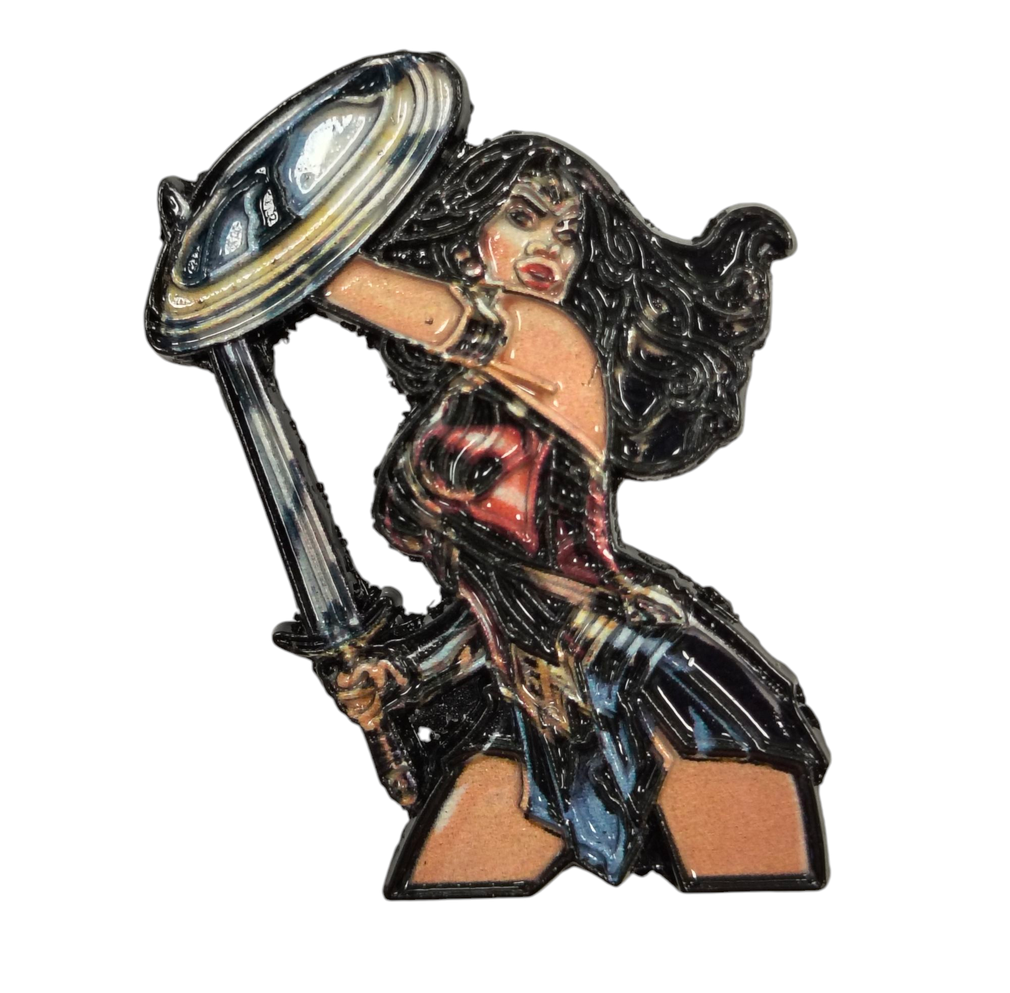 DC Comics Wonder Woman Movie Gal Gadot Character Enamel Pin