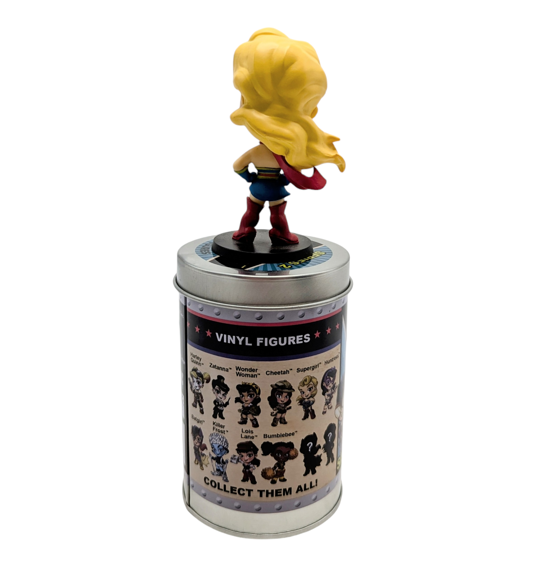 2017 Crytozoic DC Comics Series 2 Lil Bombshells Supergirl Vinyl Figure image 2
