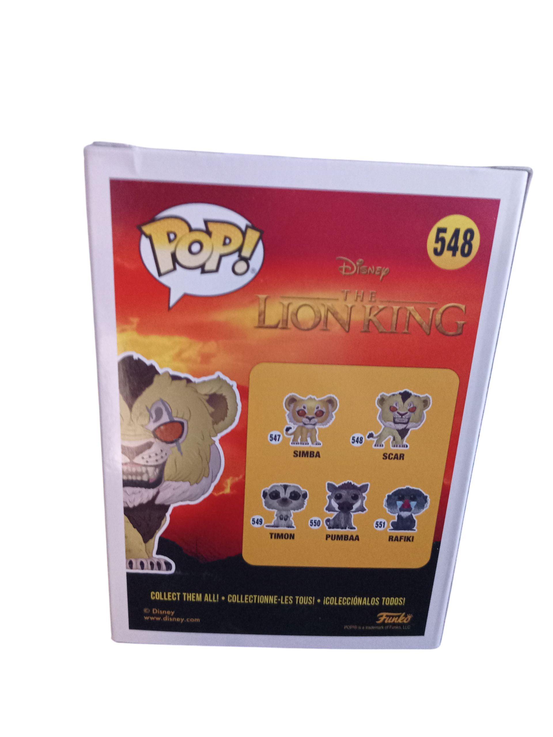 Funko POP! Disney The Lion King Live Action: Scar Figure #548 image 2