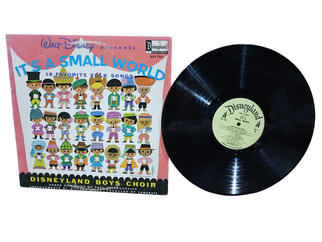 Disneyland Walt Disney It's a Small World DQ1289 LP Record Album Vinyl