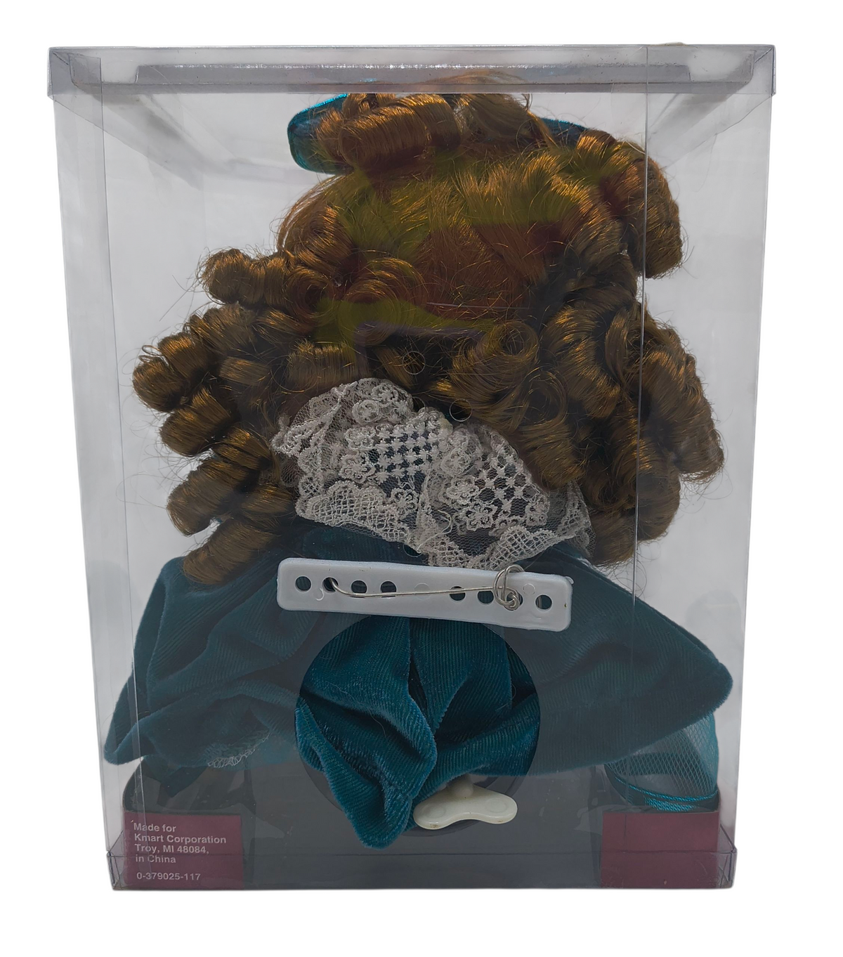 K-Mart Exclusive Gift Gallery Jewel Porcelain Wind Up Animated Musical Doll image 2