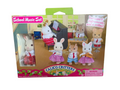 Calico Critters Cloverleaf Corners School Music Set Bell Hopscotch Rabbit