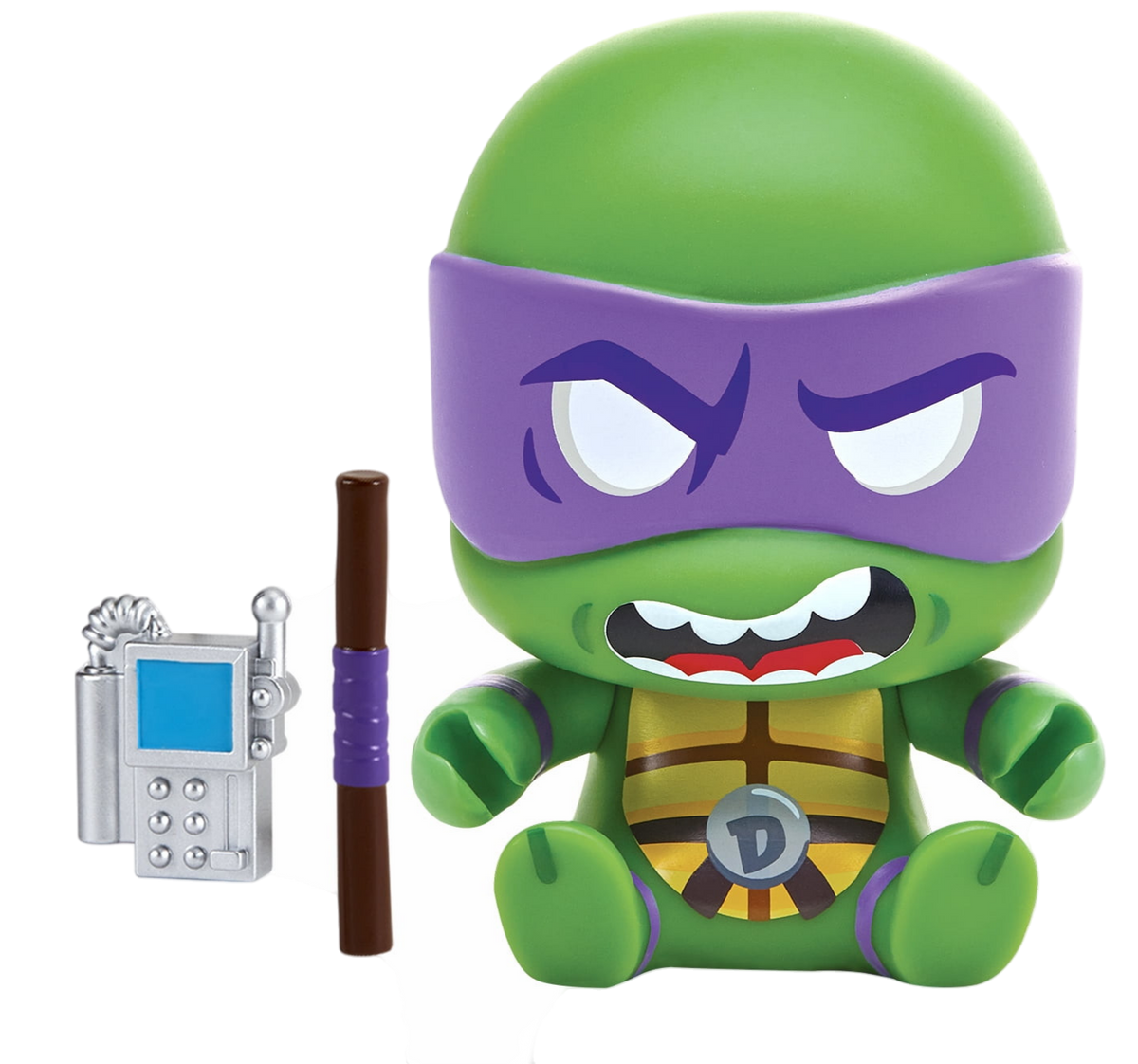Cheekys Teenage Mutant Ninja Turtles Donatello 3.5" w/ Accessories image 3