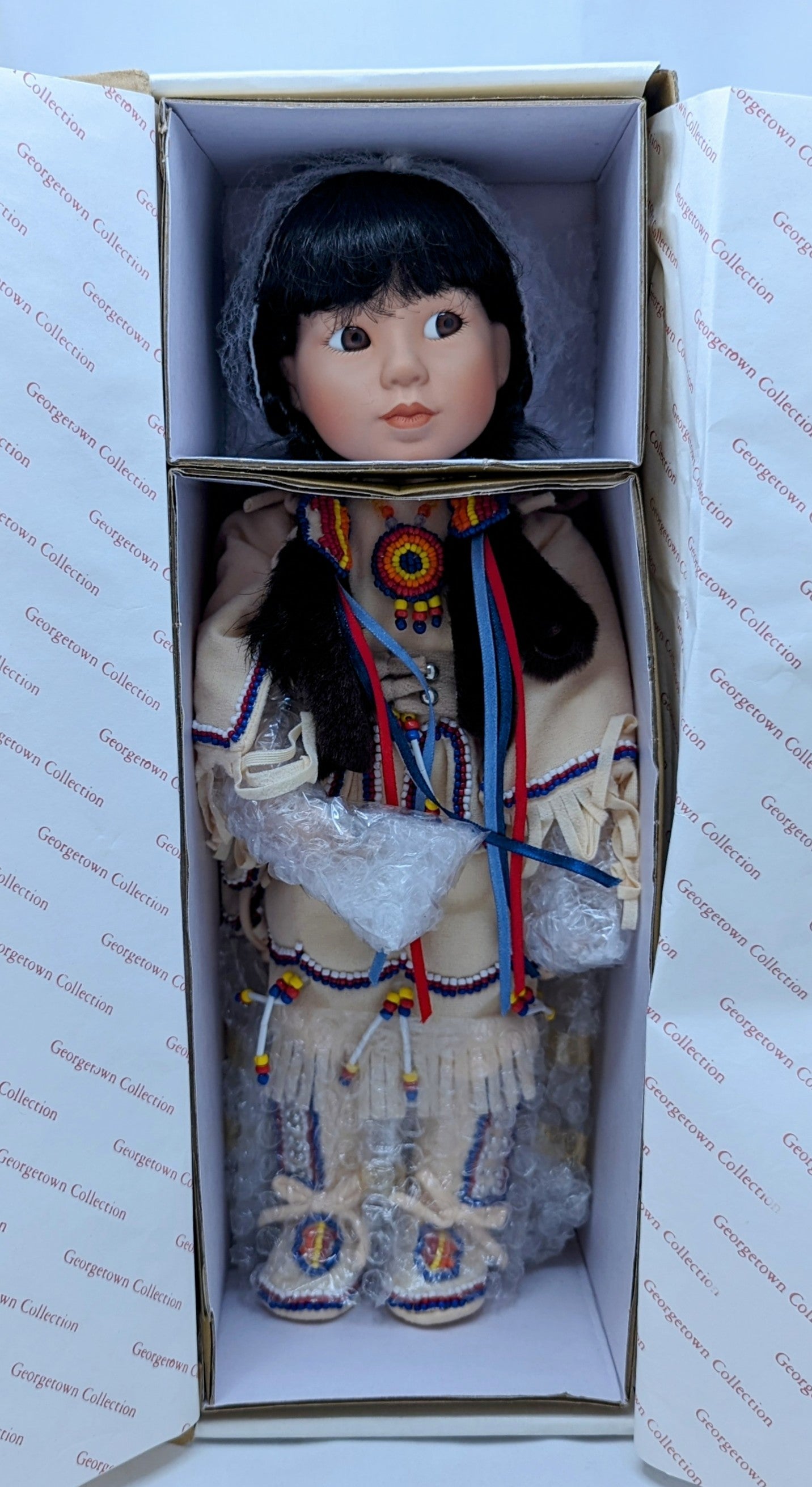 Georgetown Collection Artist's Edition Winter Baby Porcelain Doll