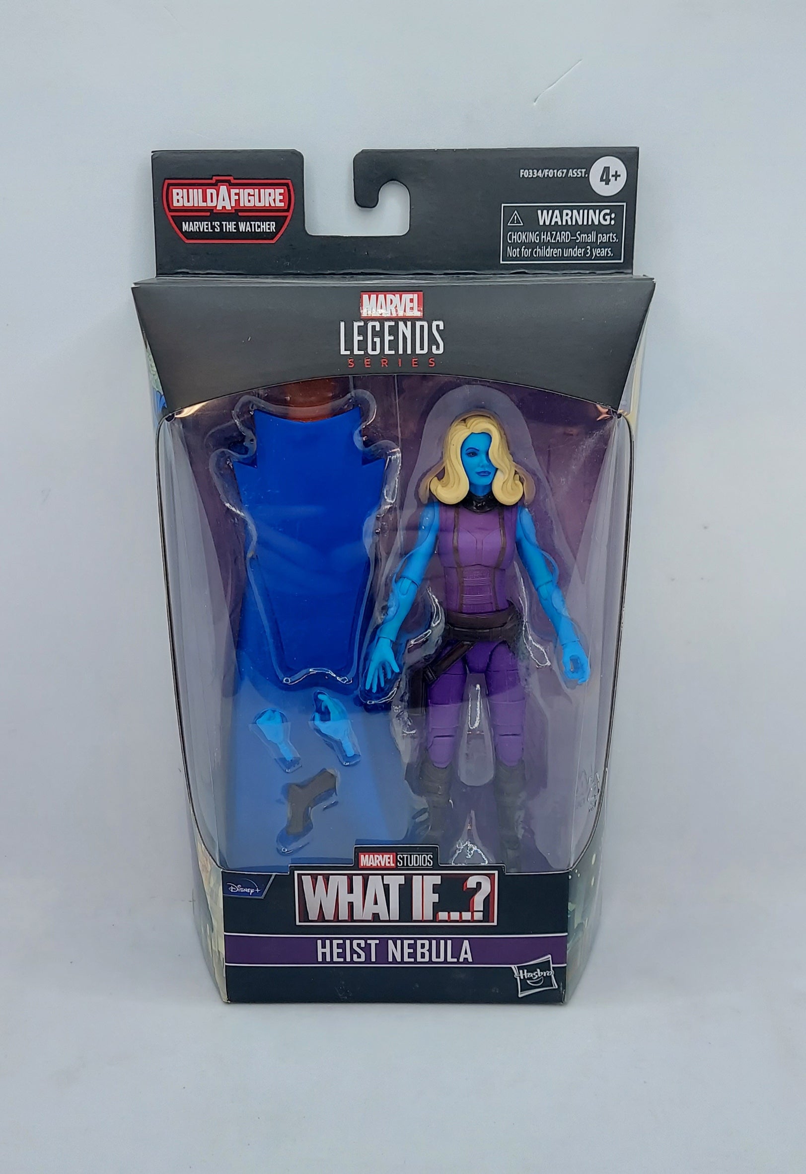Marvel Legends Heist Nebula Action Figure w/ Watcher BAF Pieces