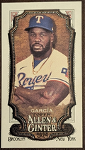 2024 Topps Allen & Ginter A&G Back Mini #132 Adolis Garcia Texas Rangers