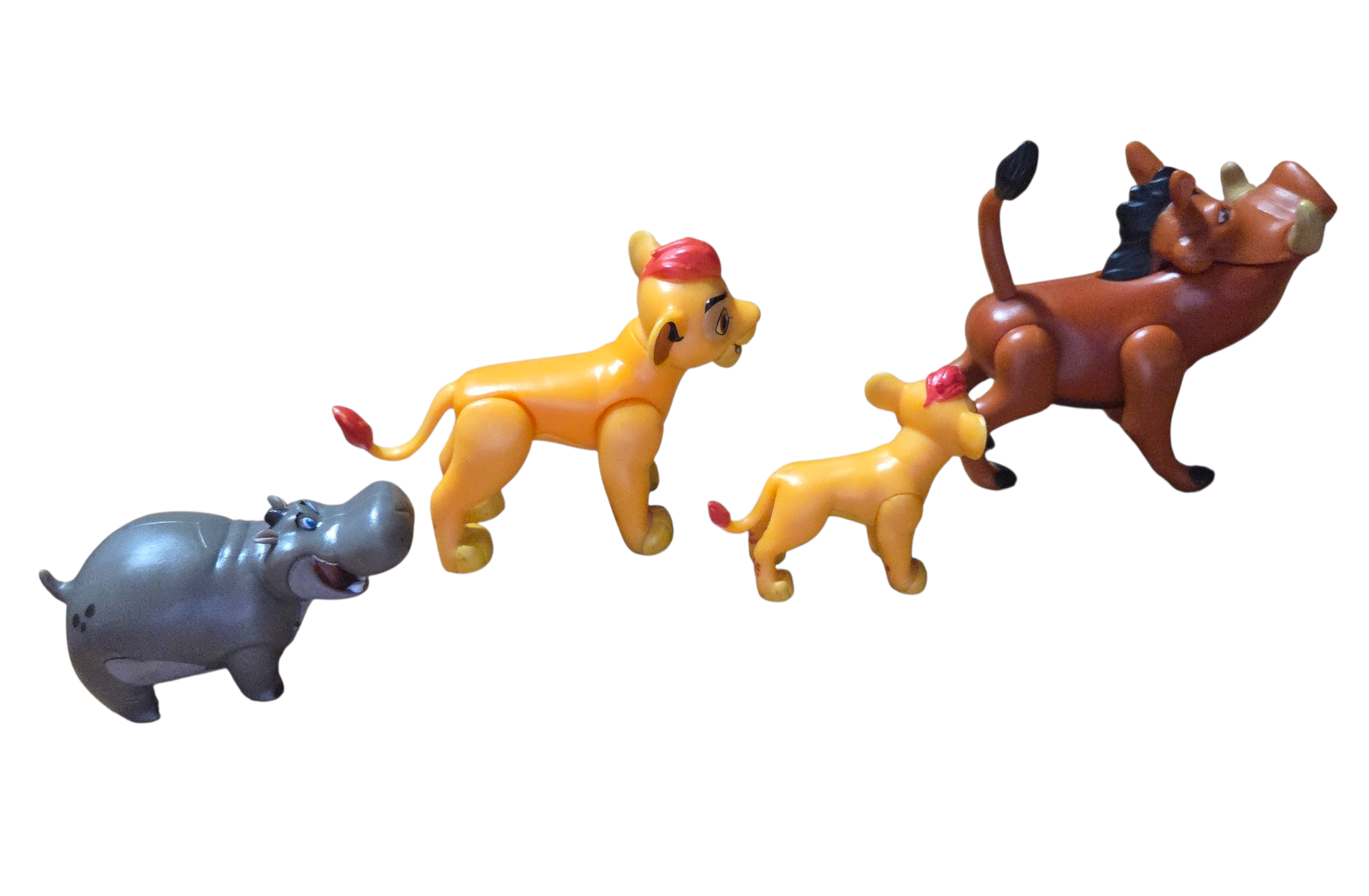 Disney The Lion Guard Lion King 4 Piece Figure Set Beshte, Pumba & Kion image 3