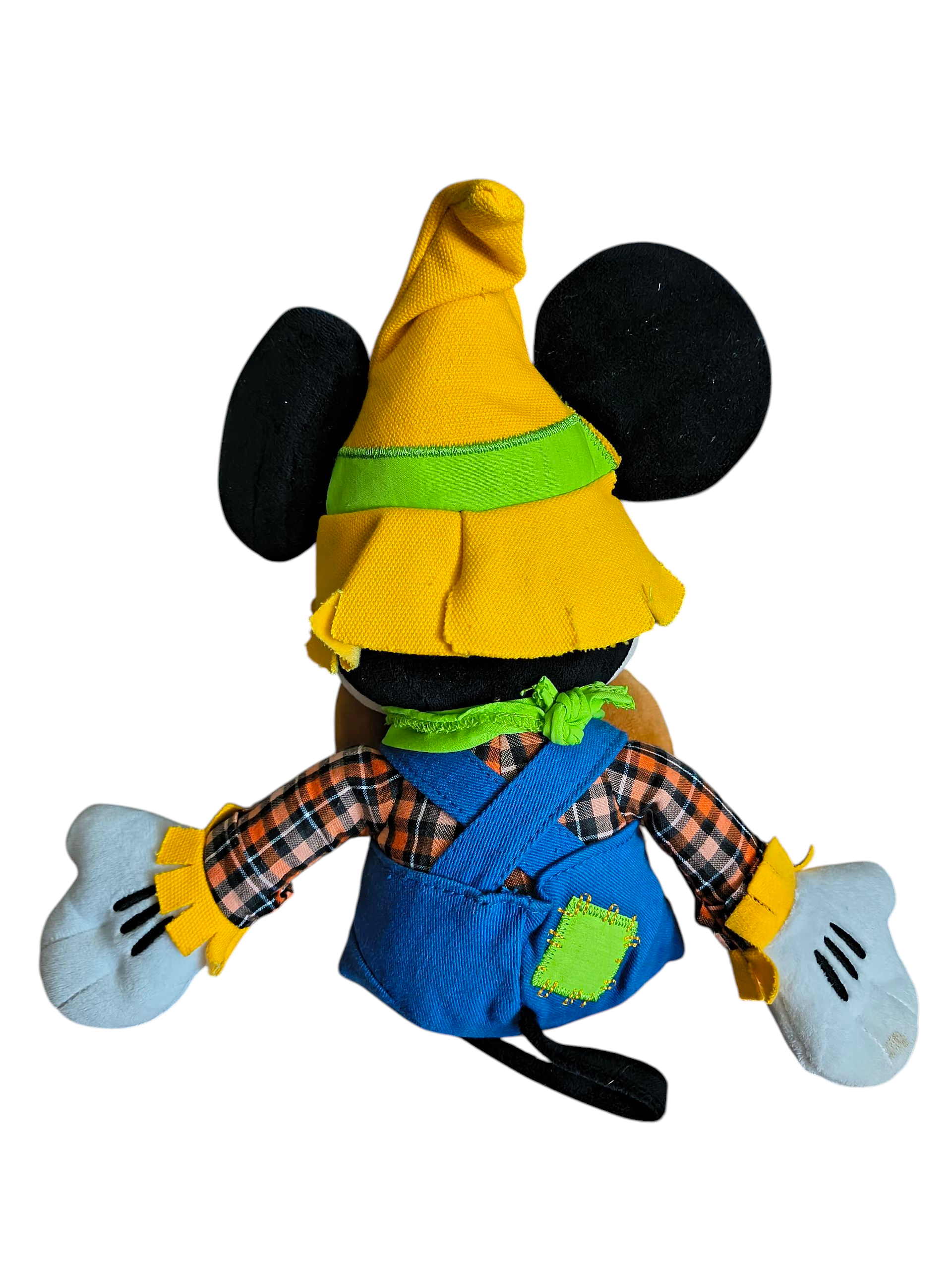 Disney Store Mickey Mouse Scarecrow Halloween Fall 15” Plush Toy Stuffed Animal image 3