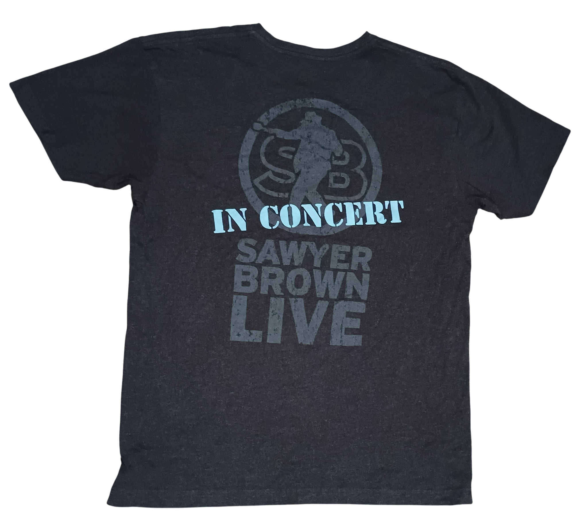 Sawyer Brown In Concert Live Band Group Photo T-Shirt Mens Large image 2
