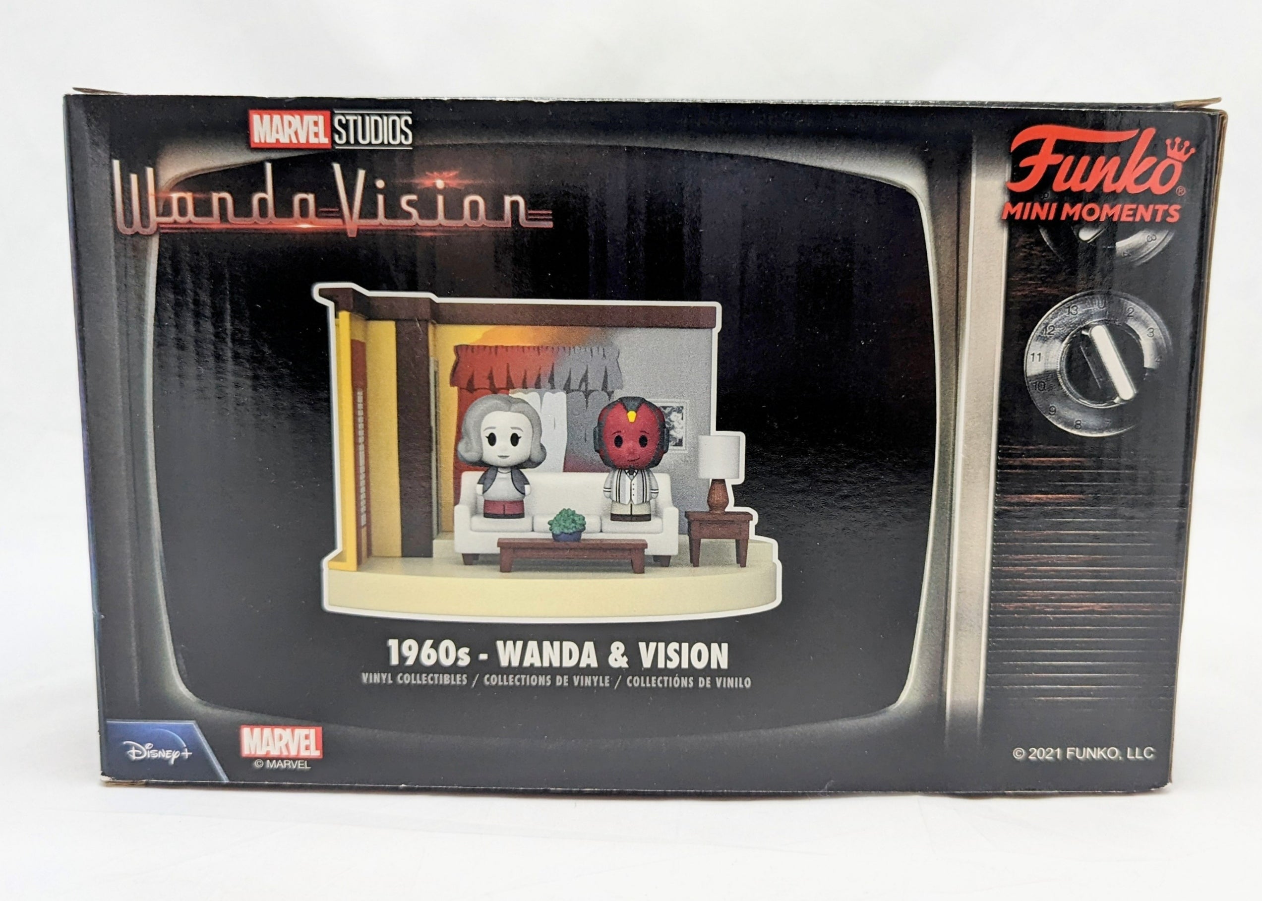 2021 Funko Mini Moments Marvel 1960's Wanda & Vision WandaVision Figure image 2