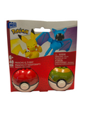 MEGA Pokémon Building Toys Set Pikachu & Zubat 40 Pieces, 2 Poseable Characters