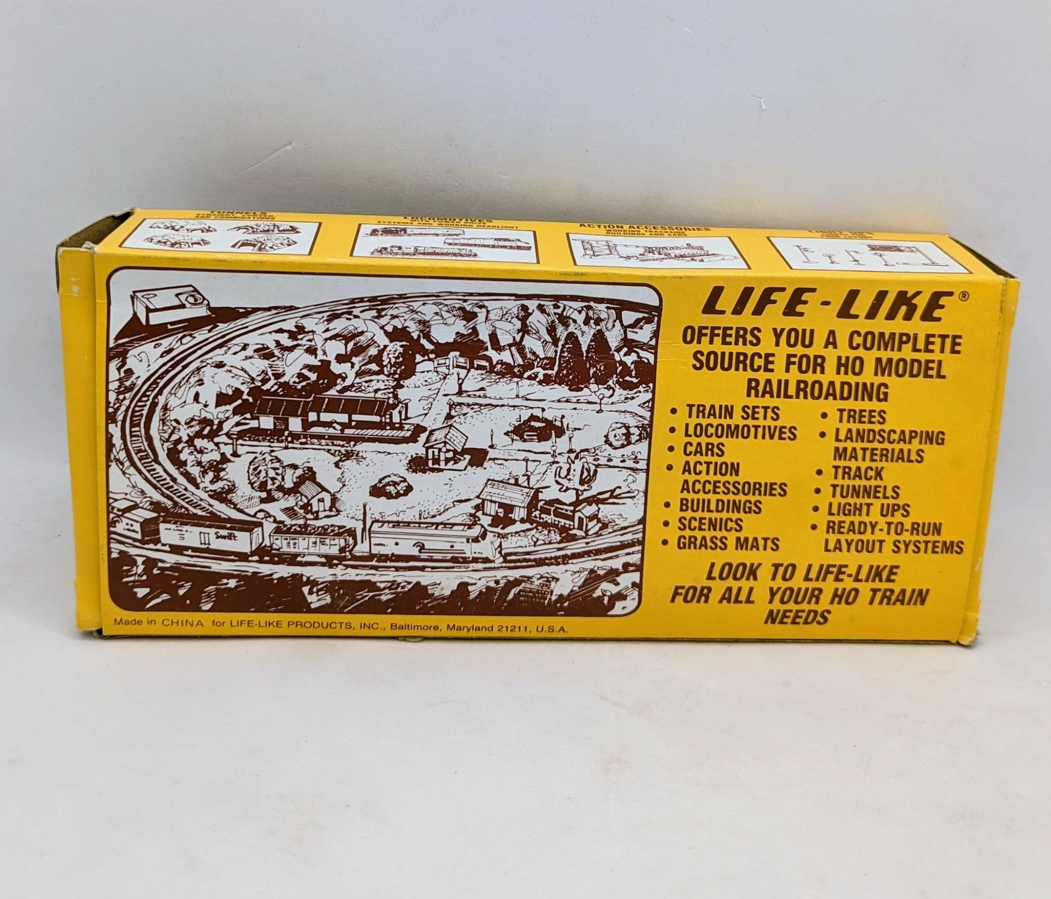 Life Like Burlington Route Covered Hopper CB&Q # 85124 Freight Train Car image 2