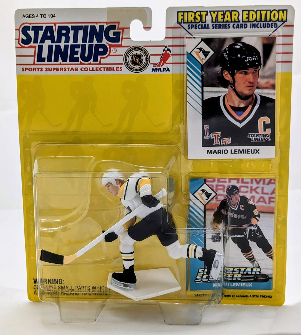 1993 Starting Lineup Mario Lemieux Pittsburgh Penguins Hockey Figure