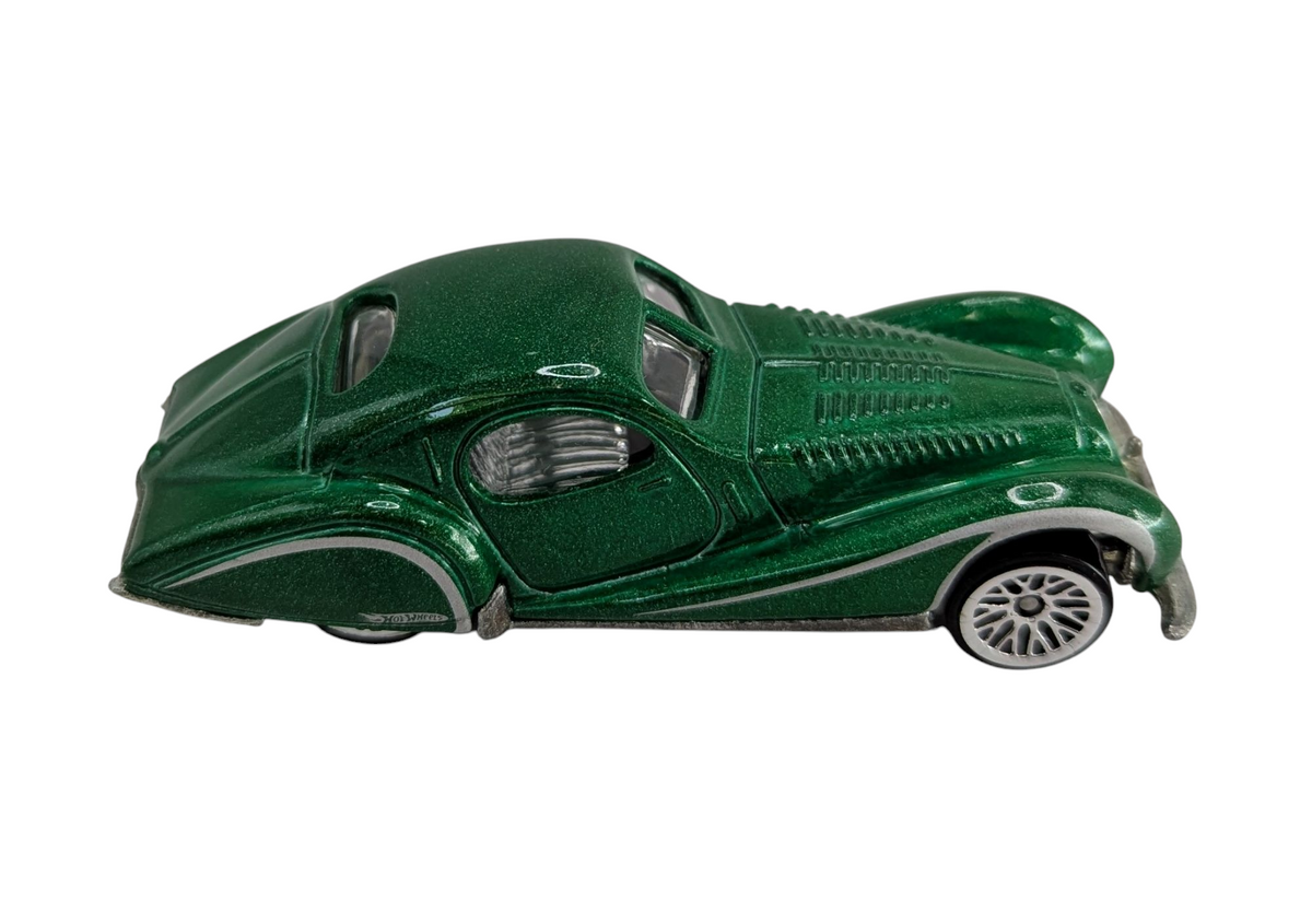 1987 Hot Wheels Roadster Talbot Lago Metalflake Green - Loose image 3