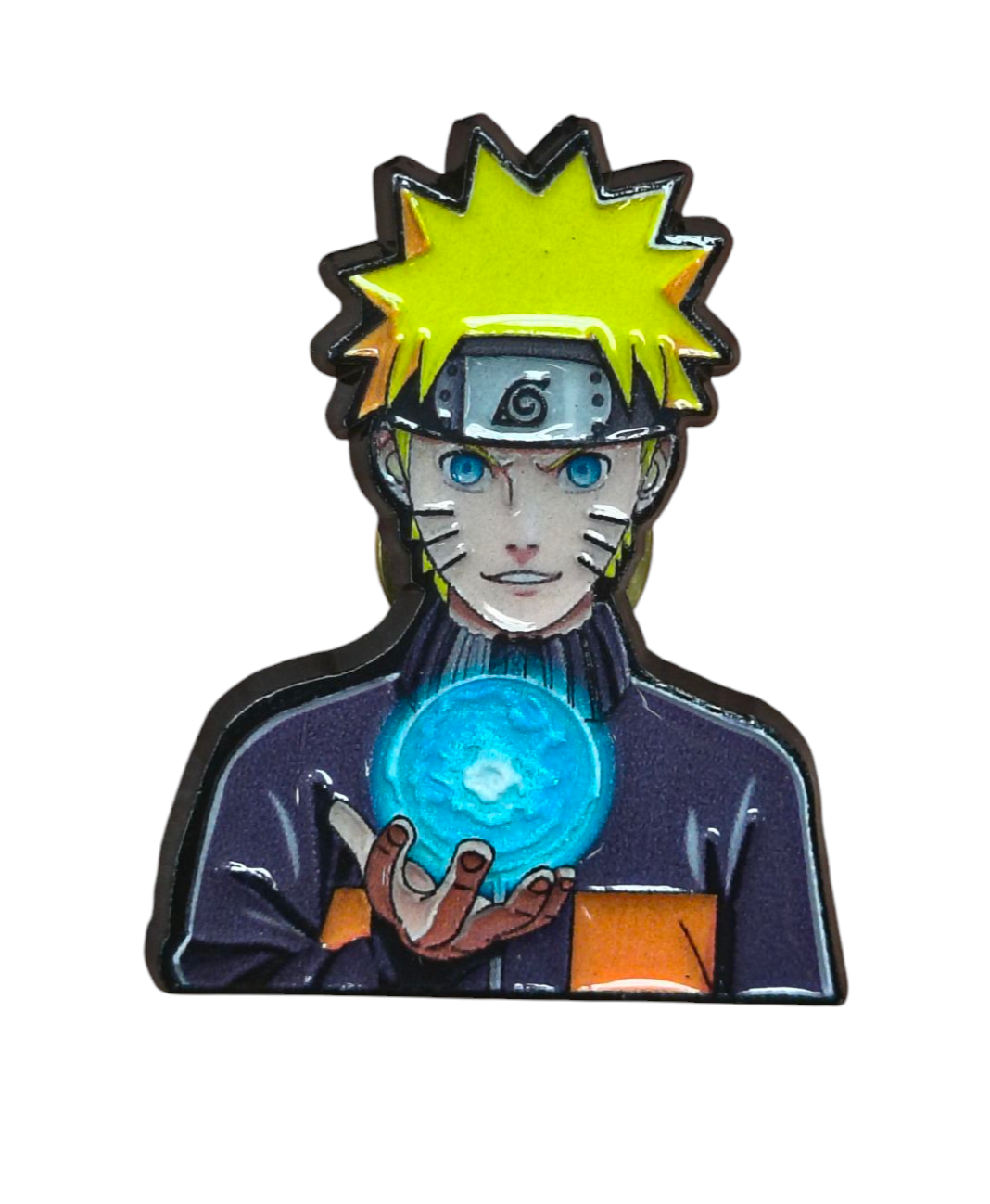 Naruto Shippuden - Naruto Uzumaki w/ Rasengan In Hand Character Enamel Pin