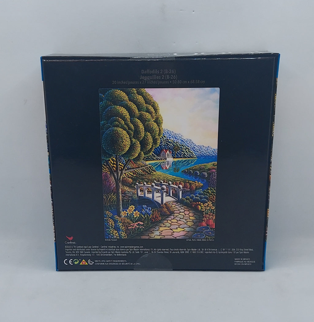 Cardinal Daffodils 2 1000pc Puzzle image 2