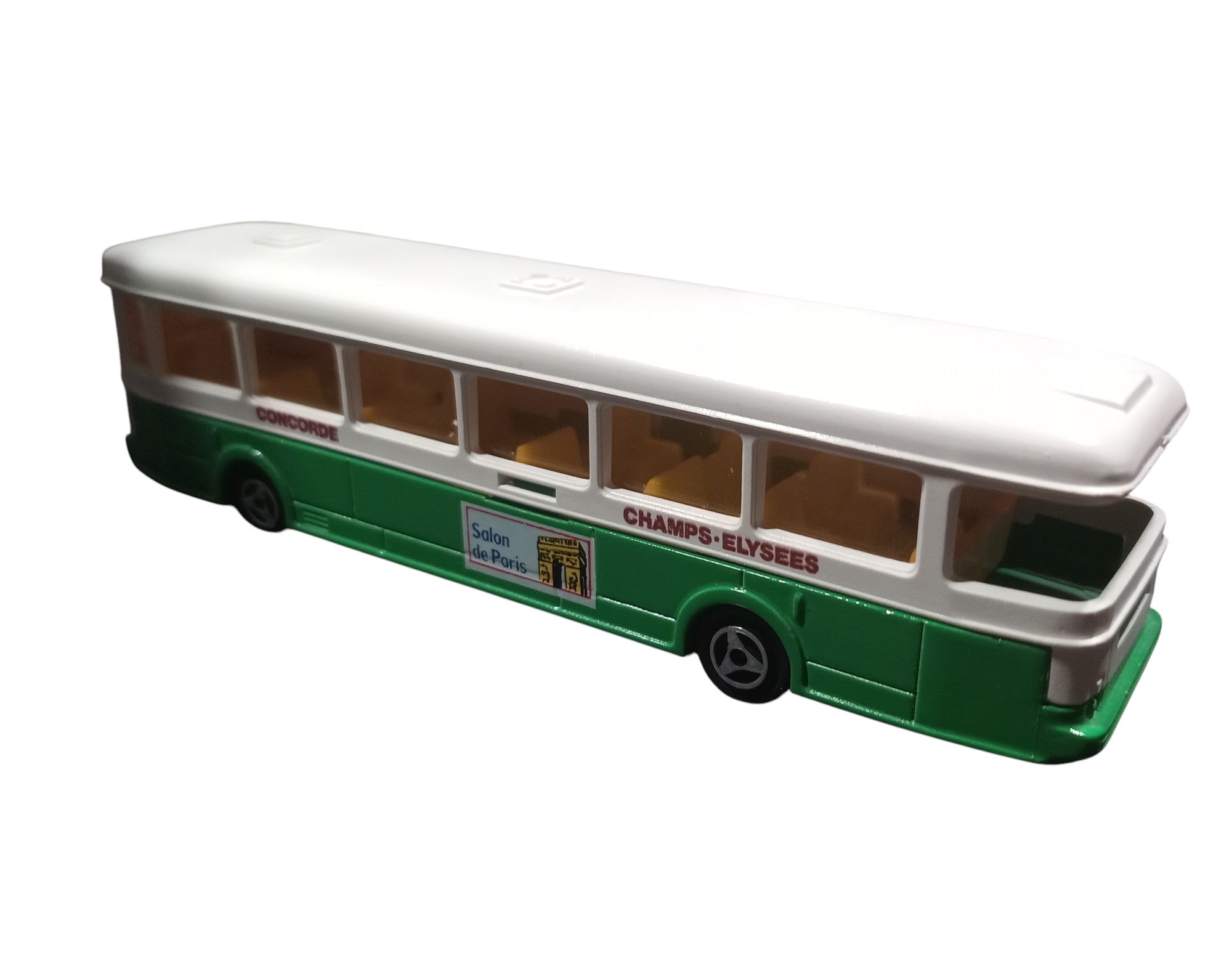 1980s Majorette Autobus #310 Concorde Salon De Paris 1:87 Scale 5” Diecast image 2