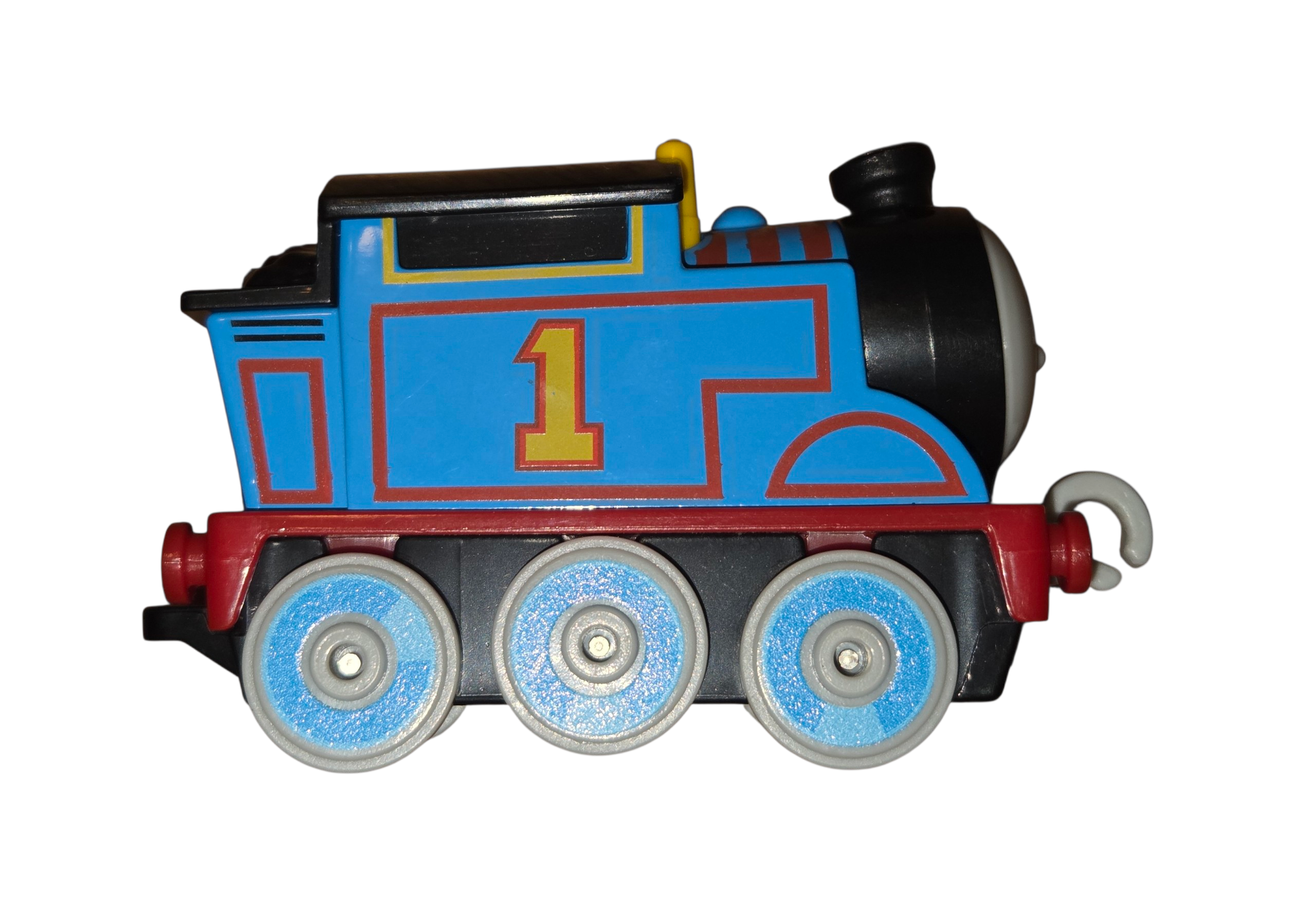 2021 Fisher Price Gullane Thomas & Friends Thomas #1 Push Along Engine image 3