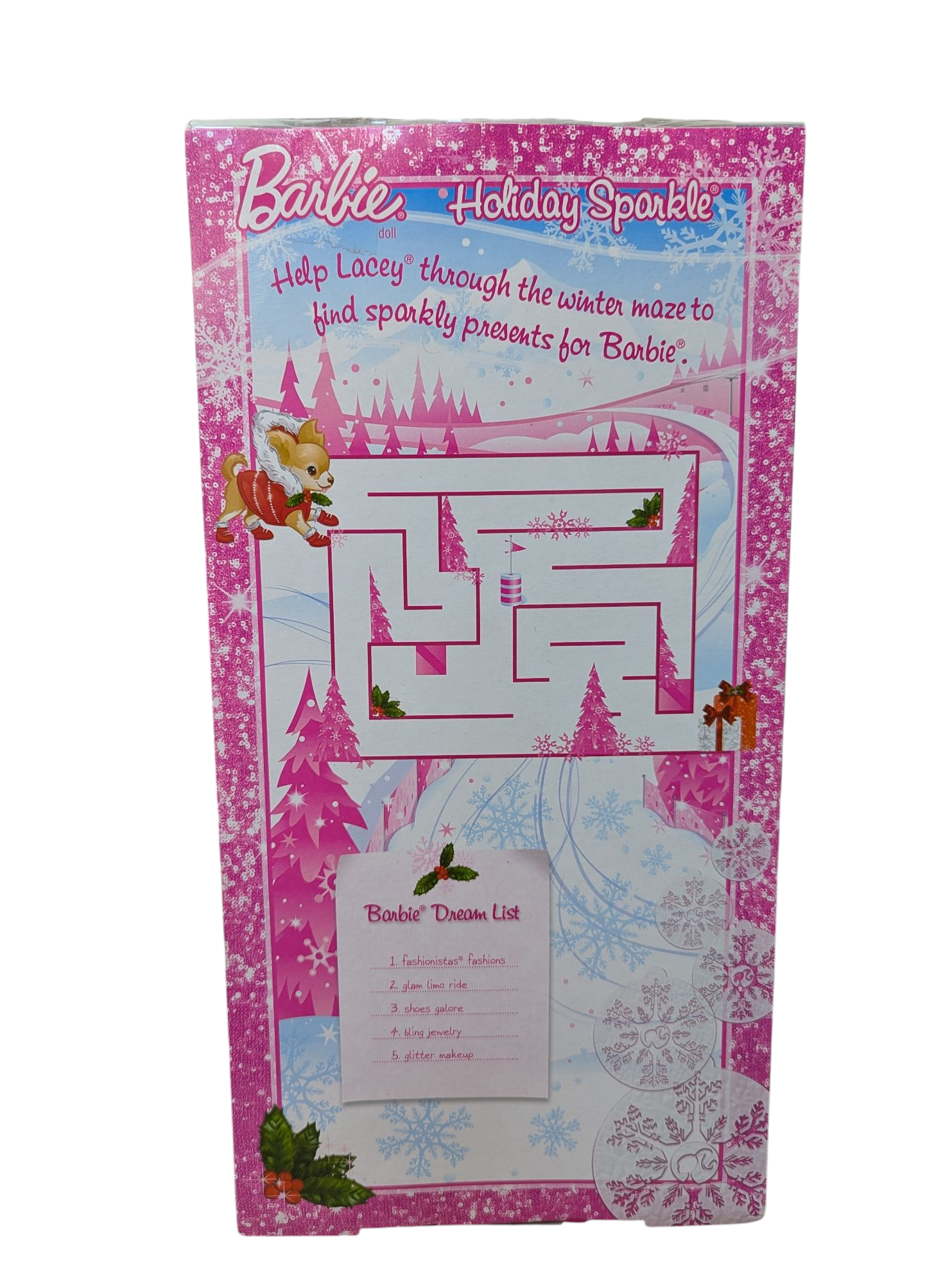 2010 Mattel Barbie Holiday Sparkle Christmas Doll V4415 image 2