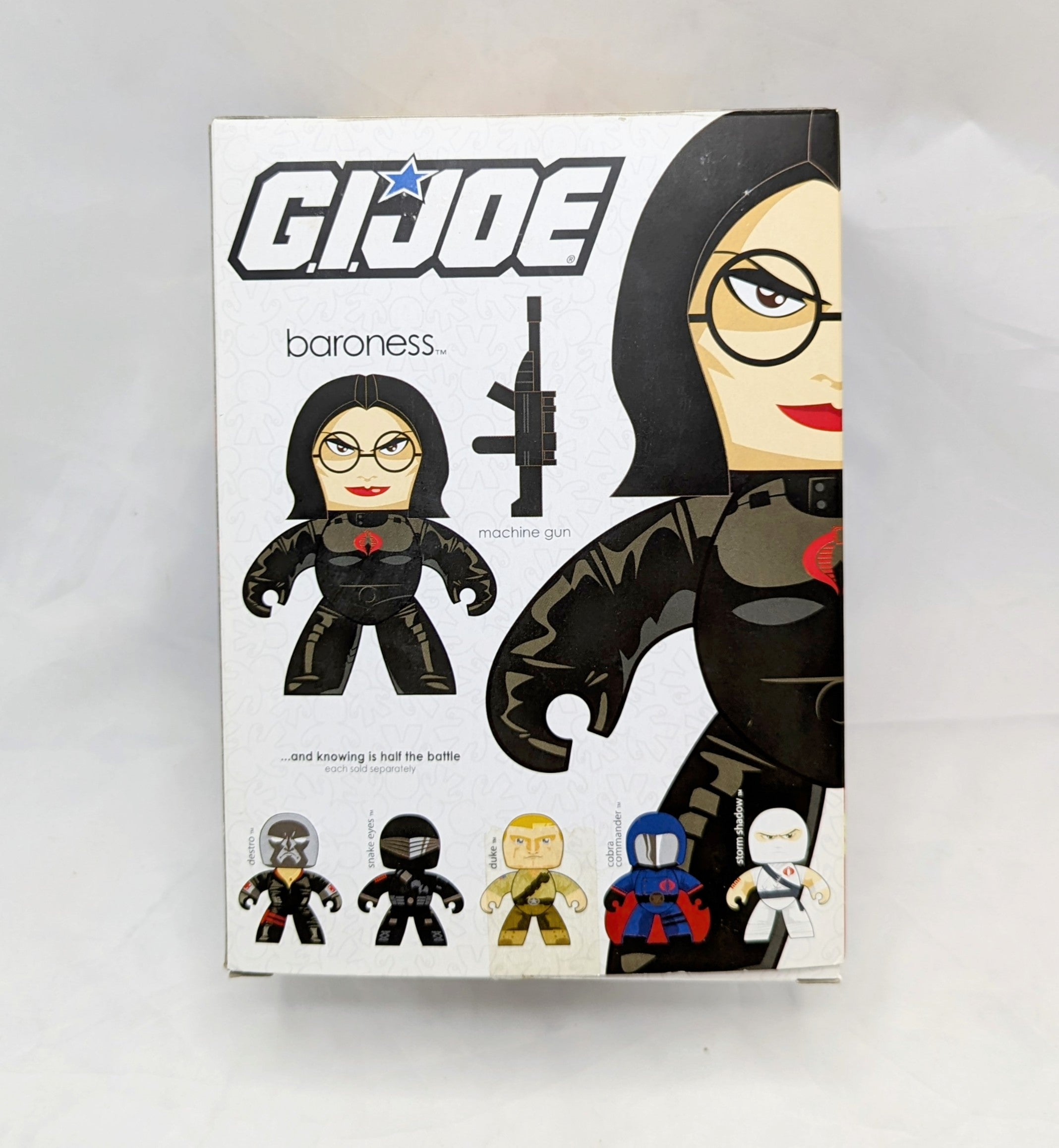 2008 Mighty Muggs G.I. Joe Baroness 6" Vinyl Figure image 2