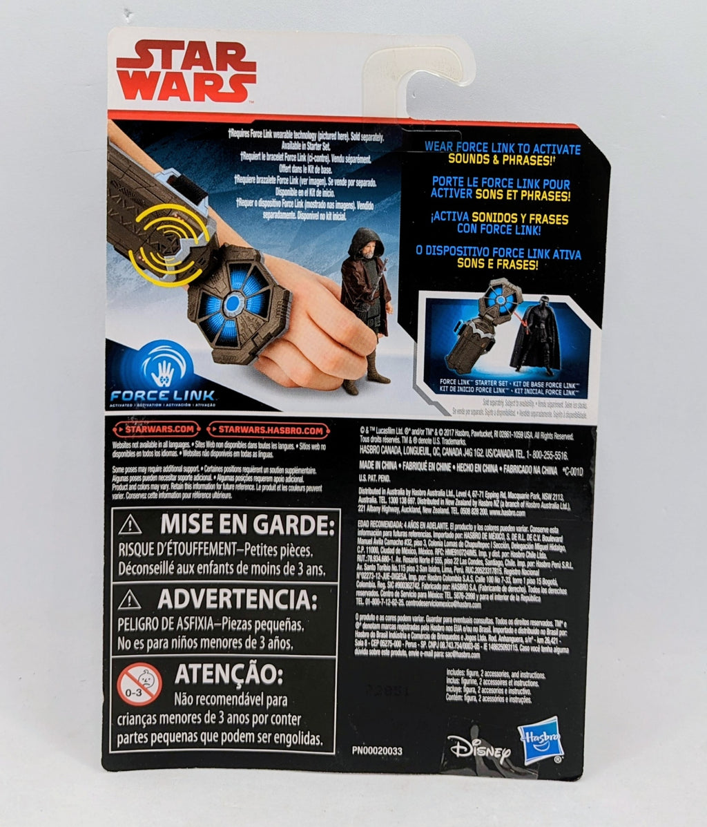 Star Wars Force Link Luke Skywalker (Jedi Exile) 3.75 Figure The Last Jedi image 2