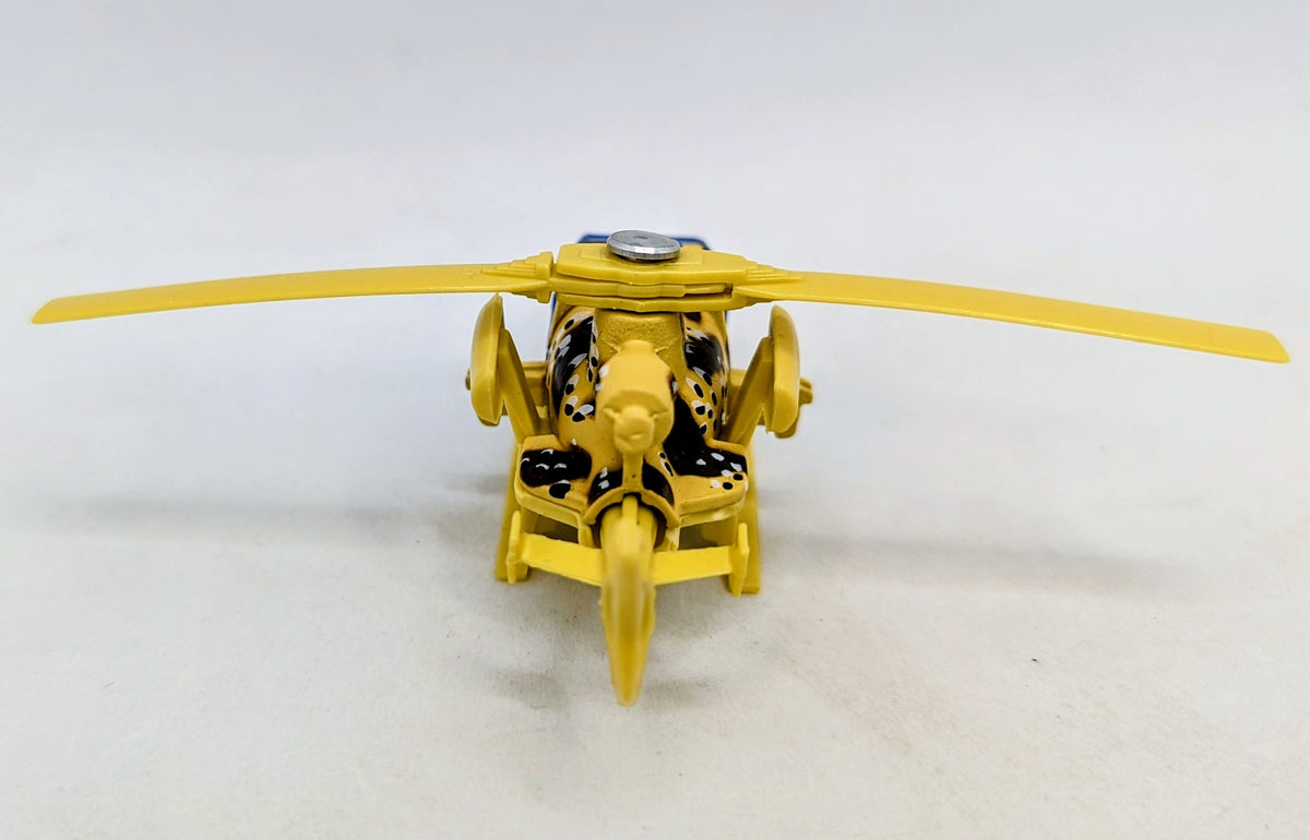 1985 Matchbox Mission Helicopter Camo Bullet Holes 1:80 image 3