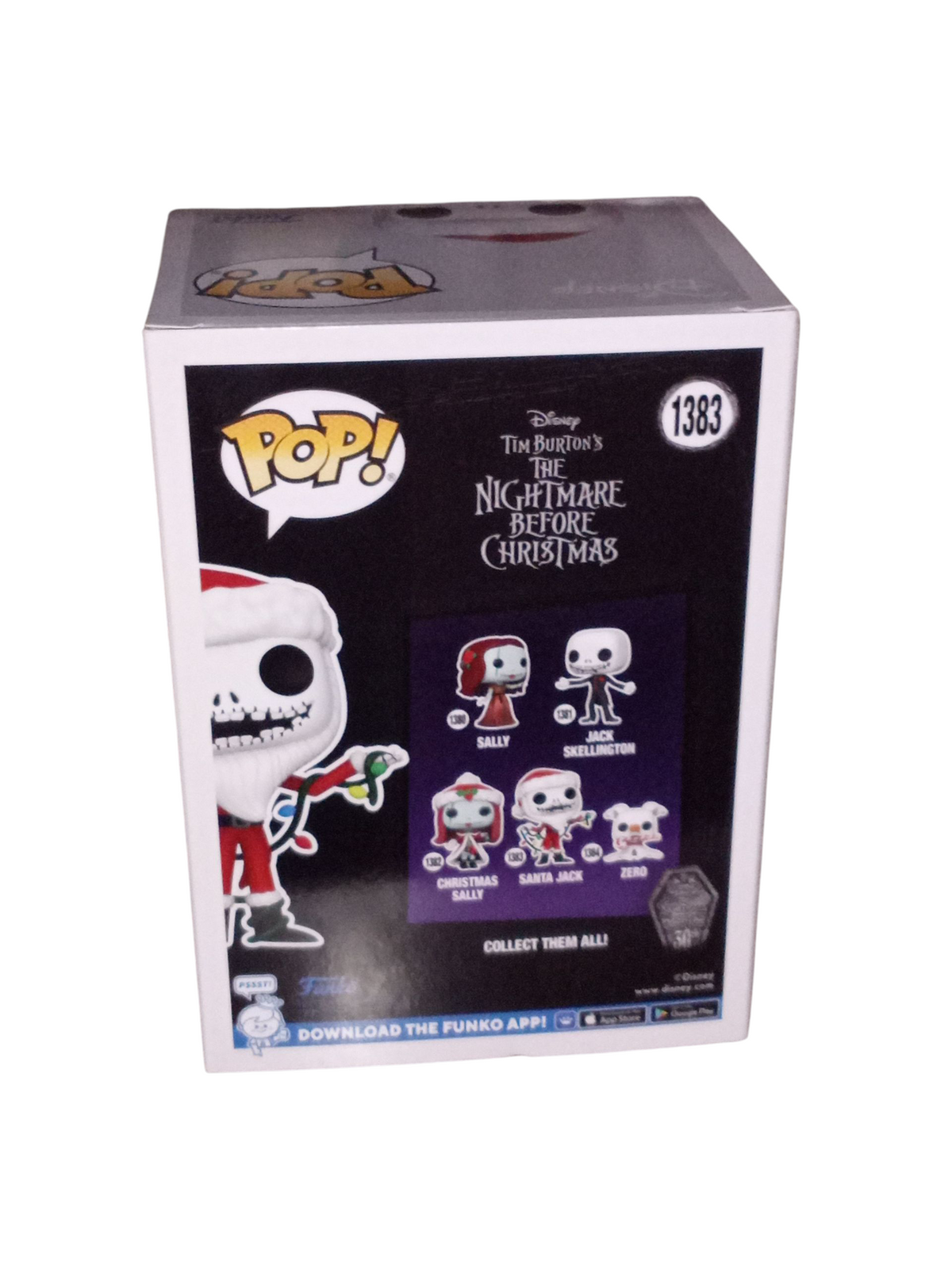 Funko Pop! Nightmare Before Christmas Santa Jack GITD #1383 Amazon Exclusive image 2