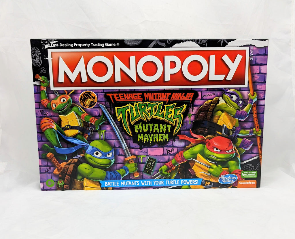 Monopoly Teenage Mutant Ninja Turtles: Mutant Mayhem Edition Family Party Board