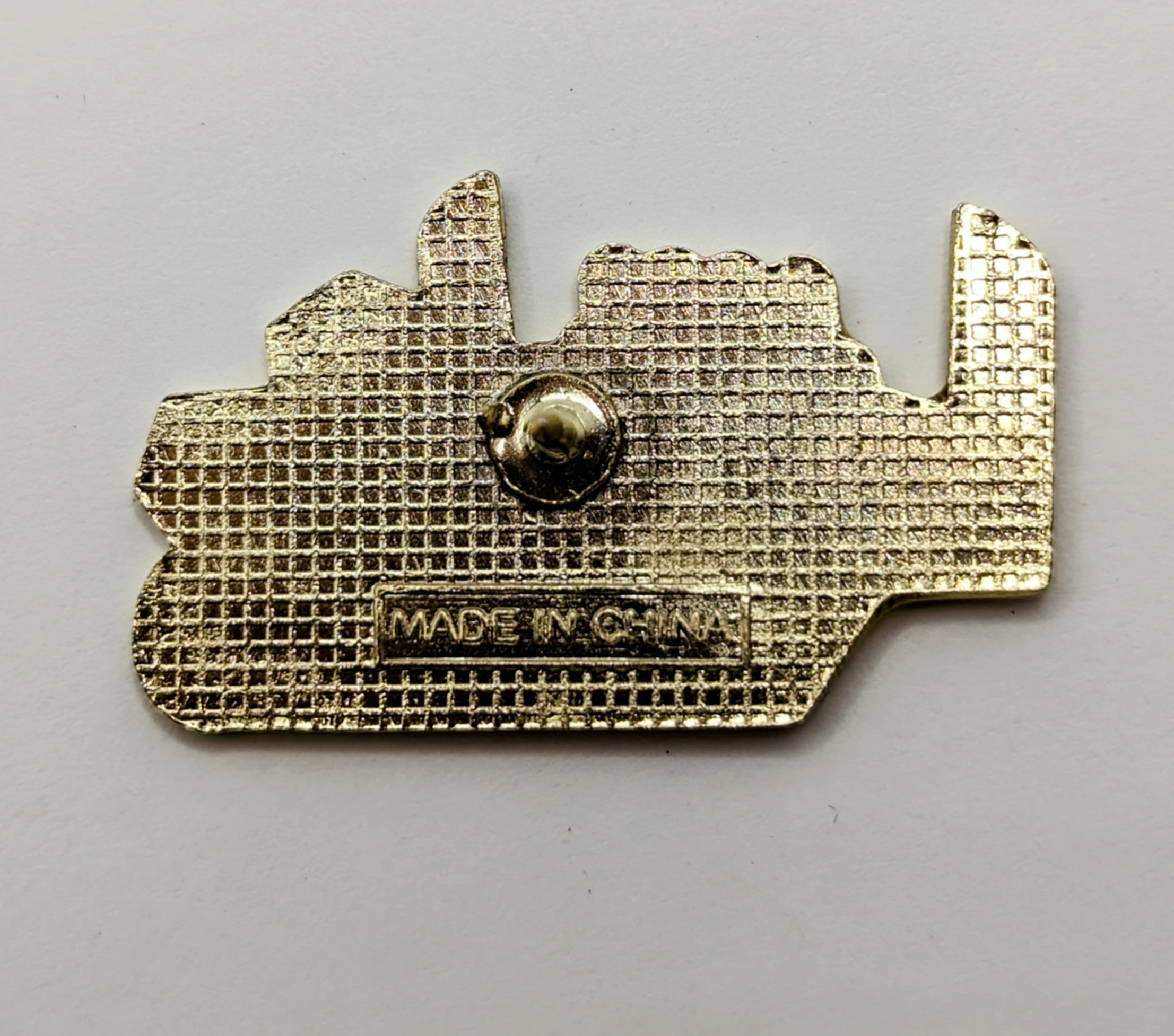 Reno Nevada Dice Gold Souvenir Gift Enamel Lapel Pin image 2