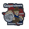 2008 Cooperstown Dreams Park Trading Pin Bellaire Texas Bandits Baseball Pin