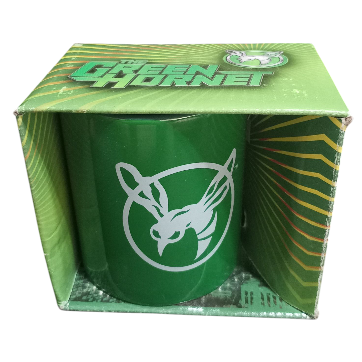 2010 Underground Toys The Green Hornet - Green Mug With Hornet Logo - DT