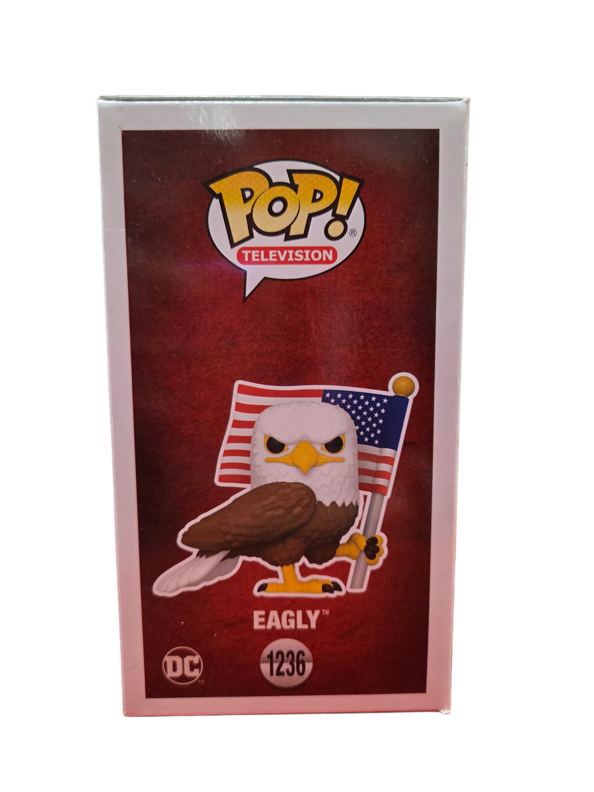 Funko Pop! Peacemaker Series Eagly Flocked Amazon Exclusive #1236 Vinyl Figure image 4