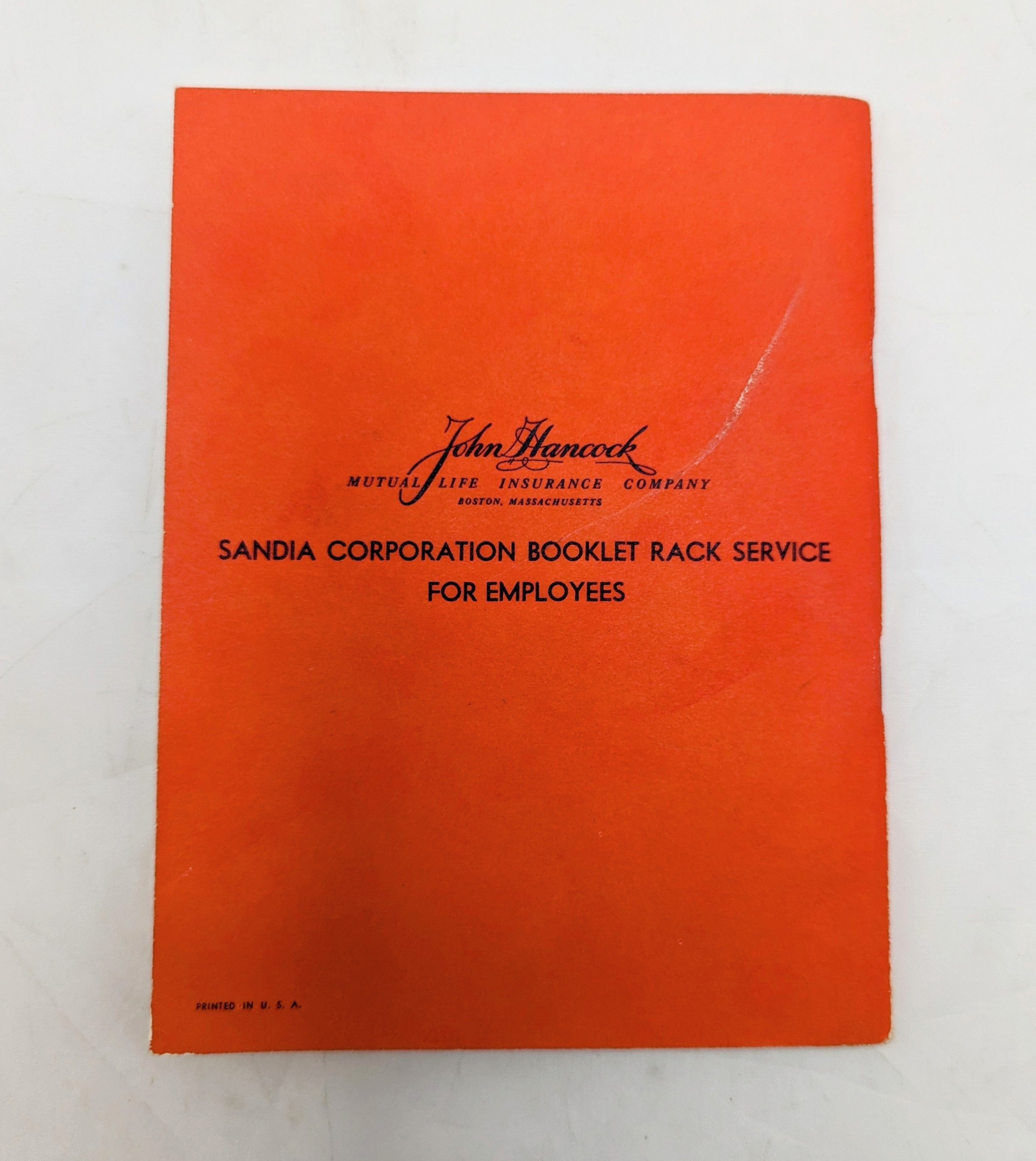 1954 John Hancock Mutual Life Insurance Company Presidents Of The United States image 2
