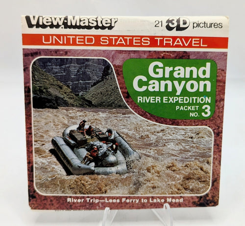 1970 View-Master Grand Canyon River Expedition Pack #3 - 3 Reel Pack