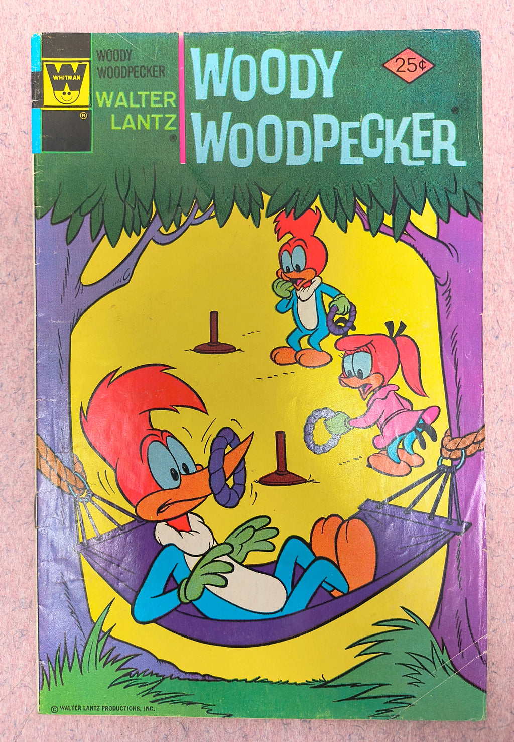 1976 Whitman Walter Lantz Woody Woodpecker #148 Games Comic