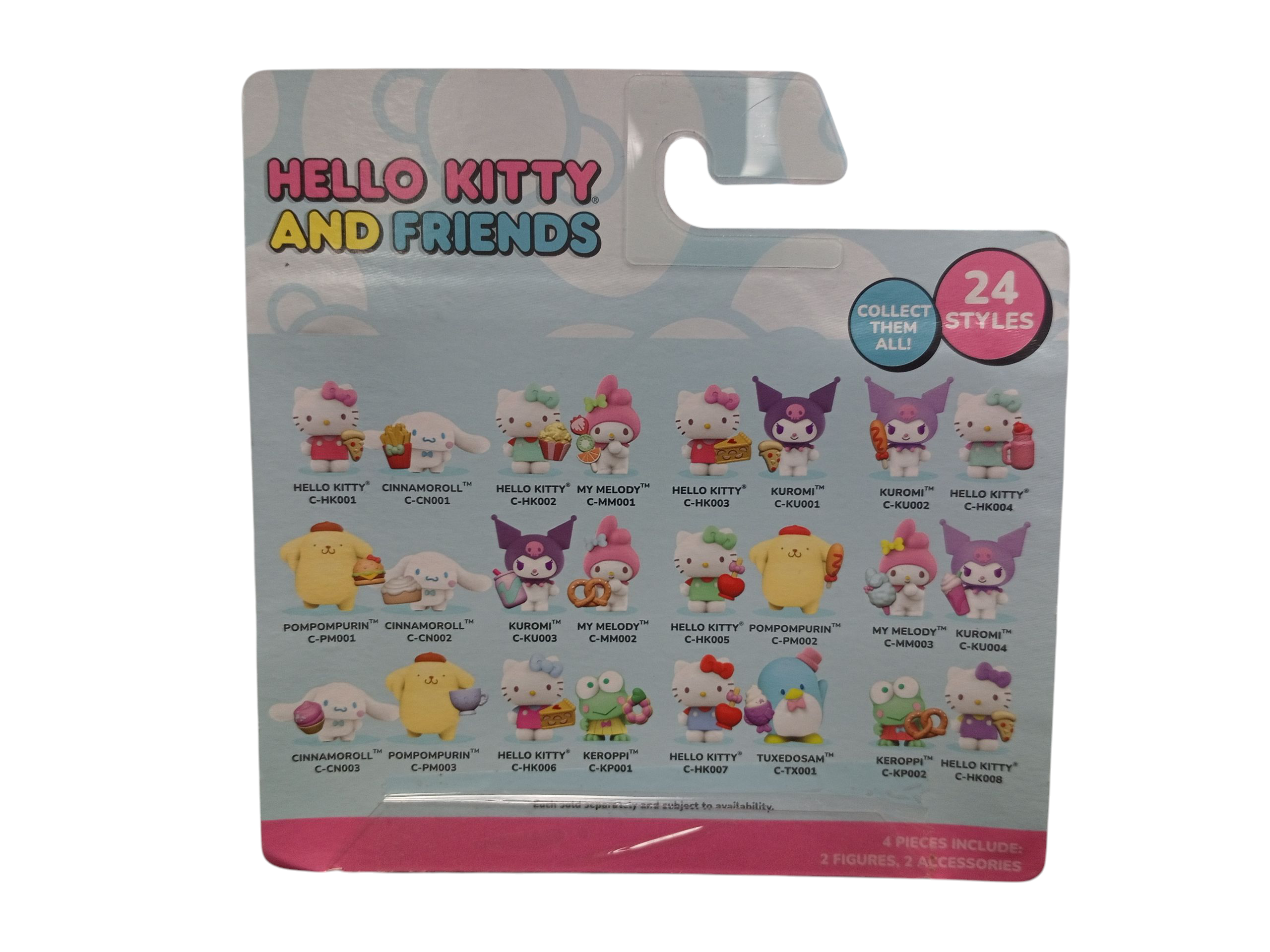 Hello Kitty & Friends - Sweet and Salty Figures Series 1 Hello Kitty & Kuromi image 2