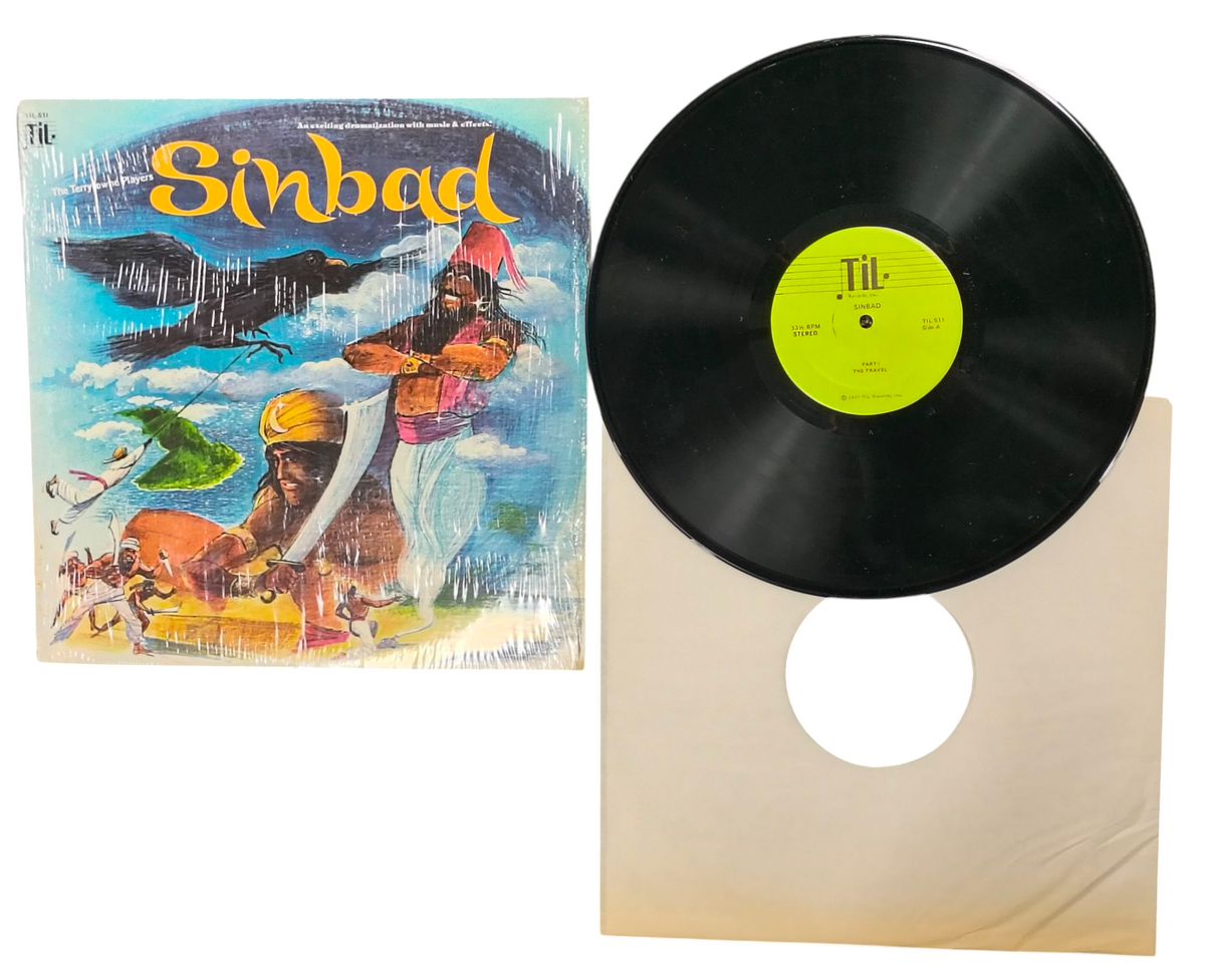 1977 Sinbad The Sailor Terrytowne Players Record Vinyl LP Til-511