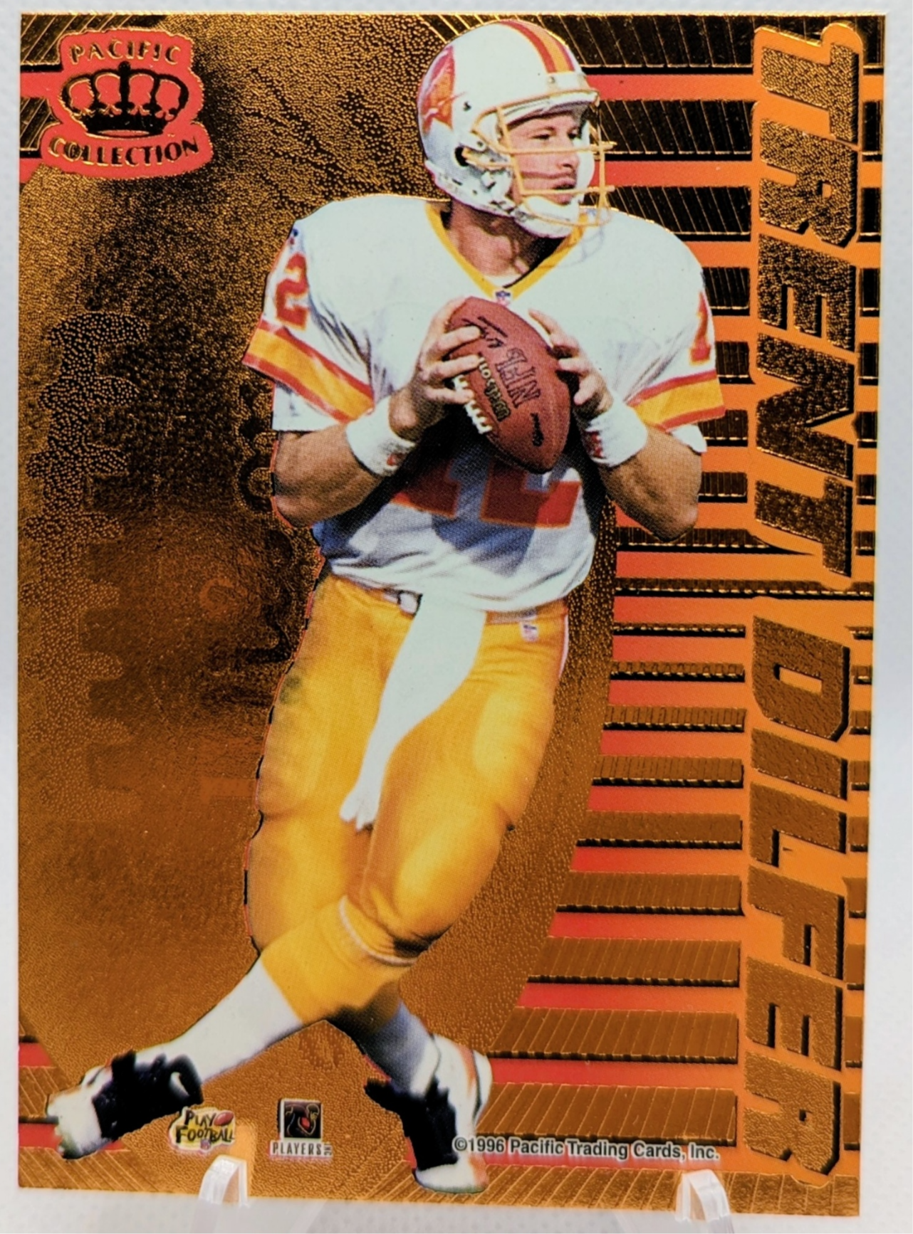 1996 Pacific Dynagon Tandems #14 Trent Dilfer/Steve McNair Oilers Buccaneers