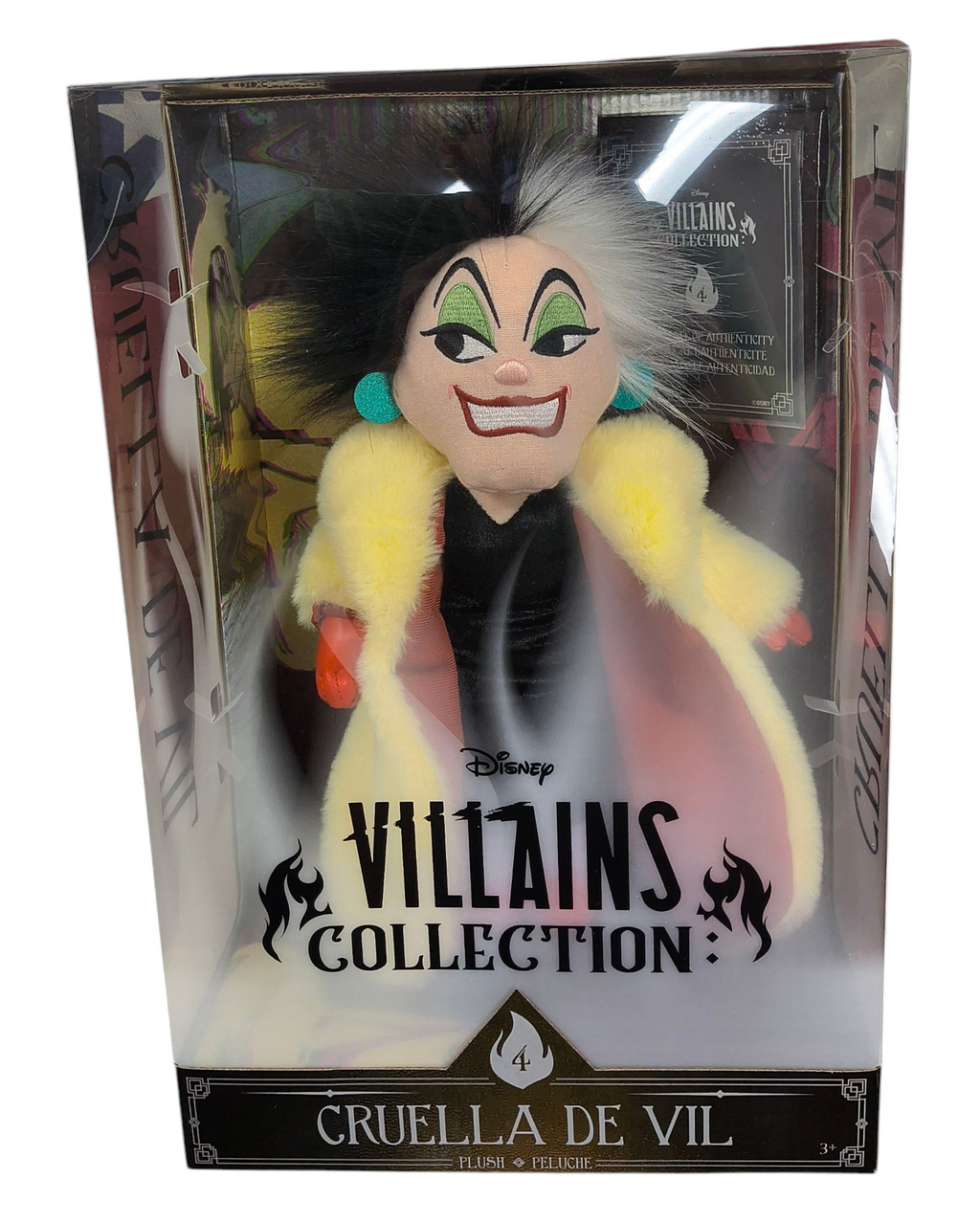 Disney Villains Collection: Cruella De Vil, 13-inch Collectible Plush