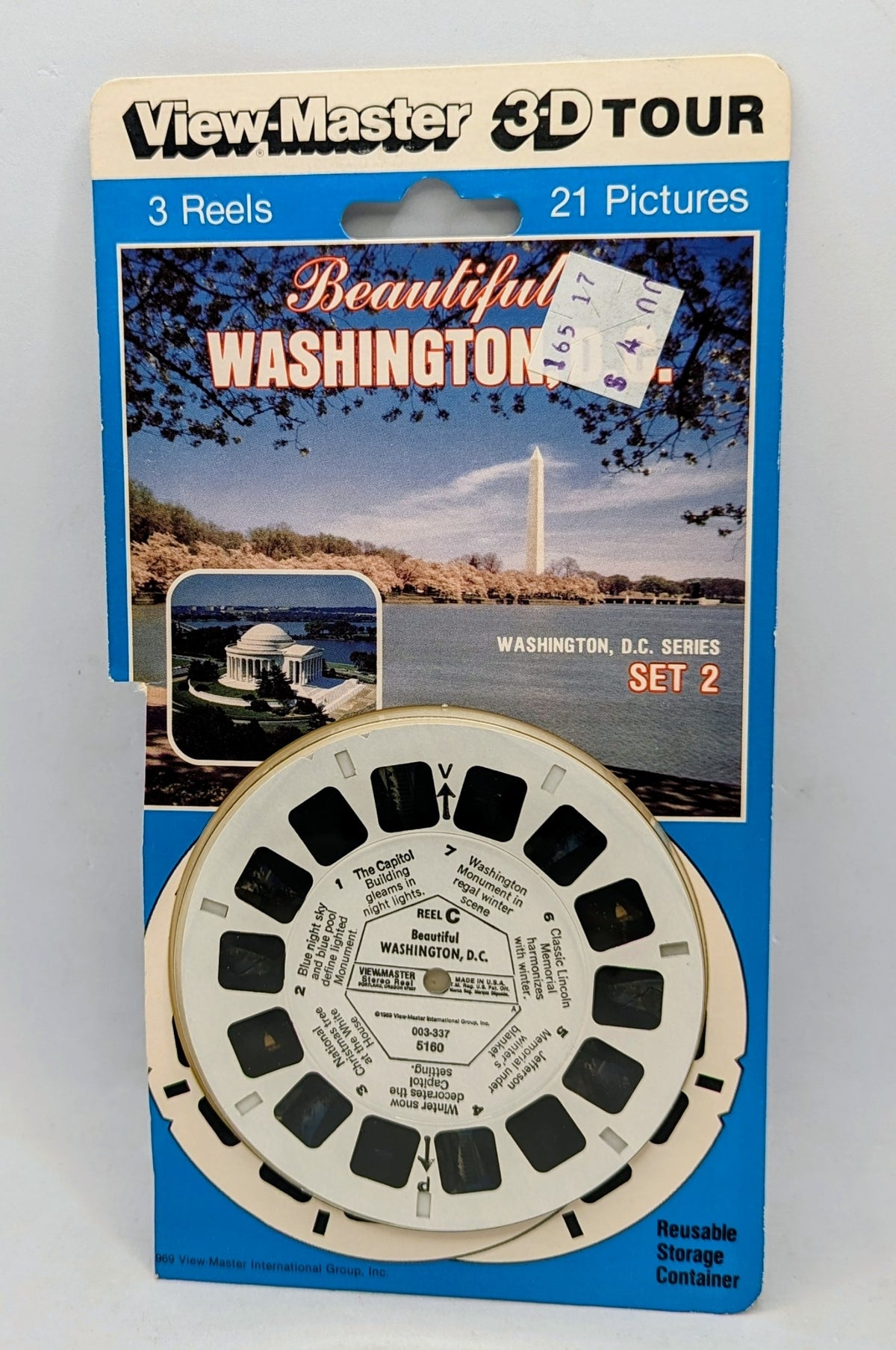 1991 View Master 3D Tour Beautiful Washington D.C.