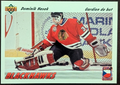 1991-92 Upper Deck Euro Stars Dominik Hasek #E14 Chicago Blackhawks French Ver.