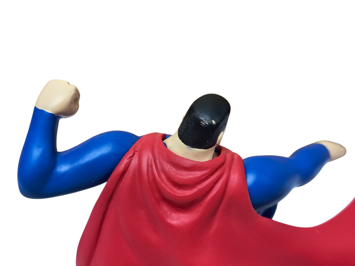 2005 Monogram Justice League Cartoon Network Cold Cast 4.5" Superman Figurine image 4